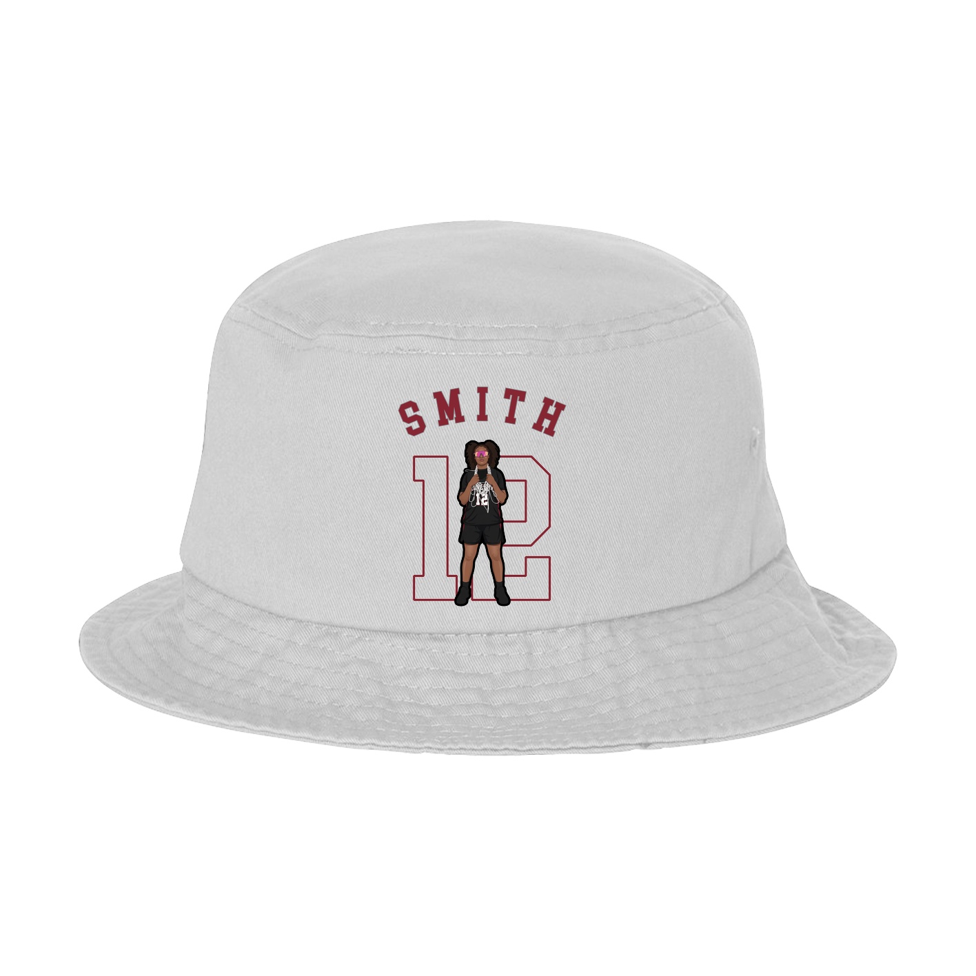 Bucket Cap — Shirsey Arch in White