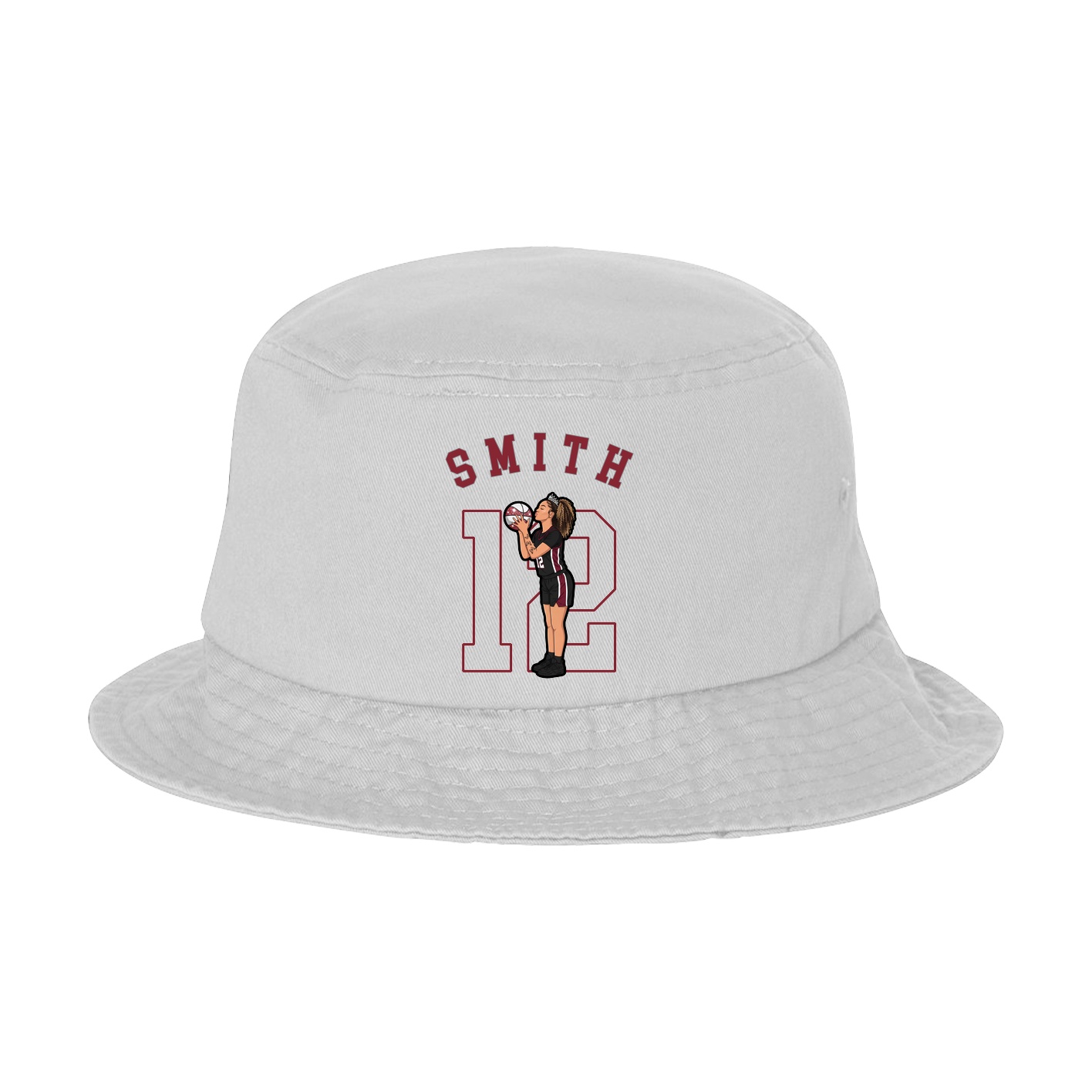 Bucket Cap — Shirsey Arch in White