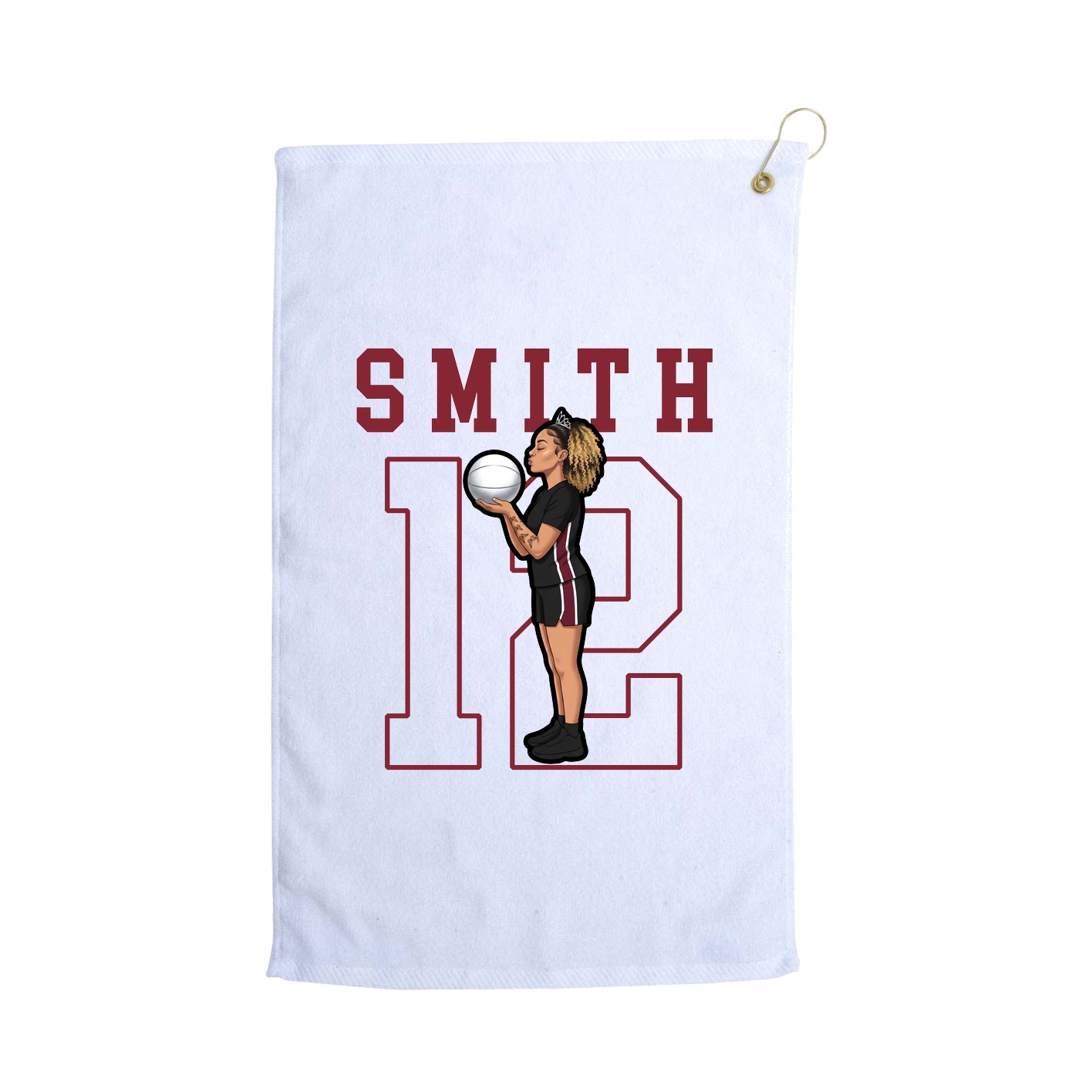 Golf Towel — Shirsey in White