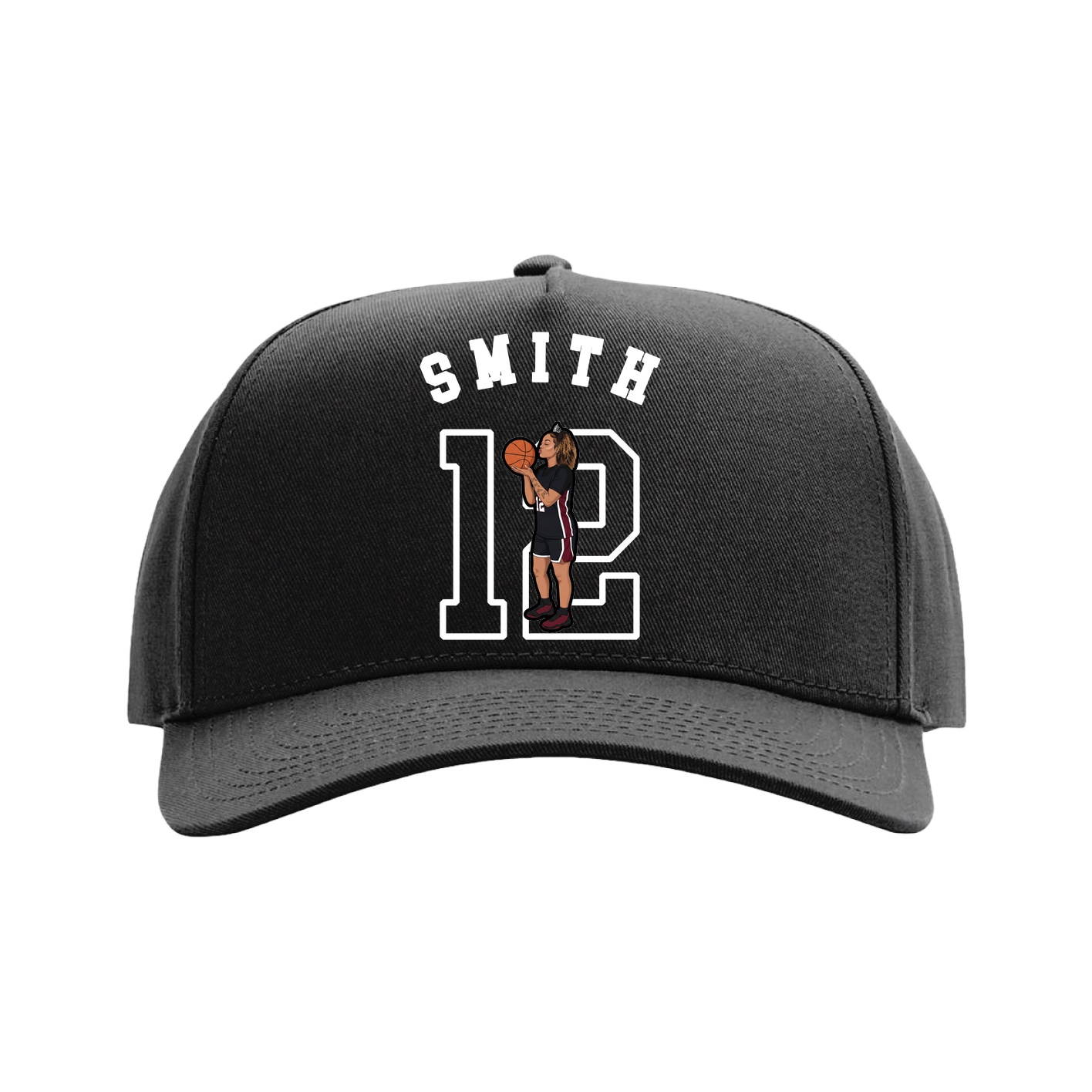 Full Fabric Five-Panel Champ Cap