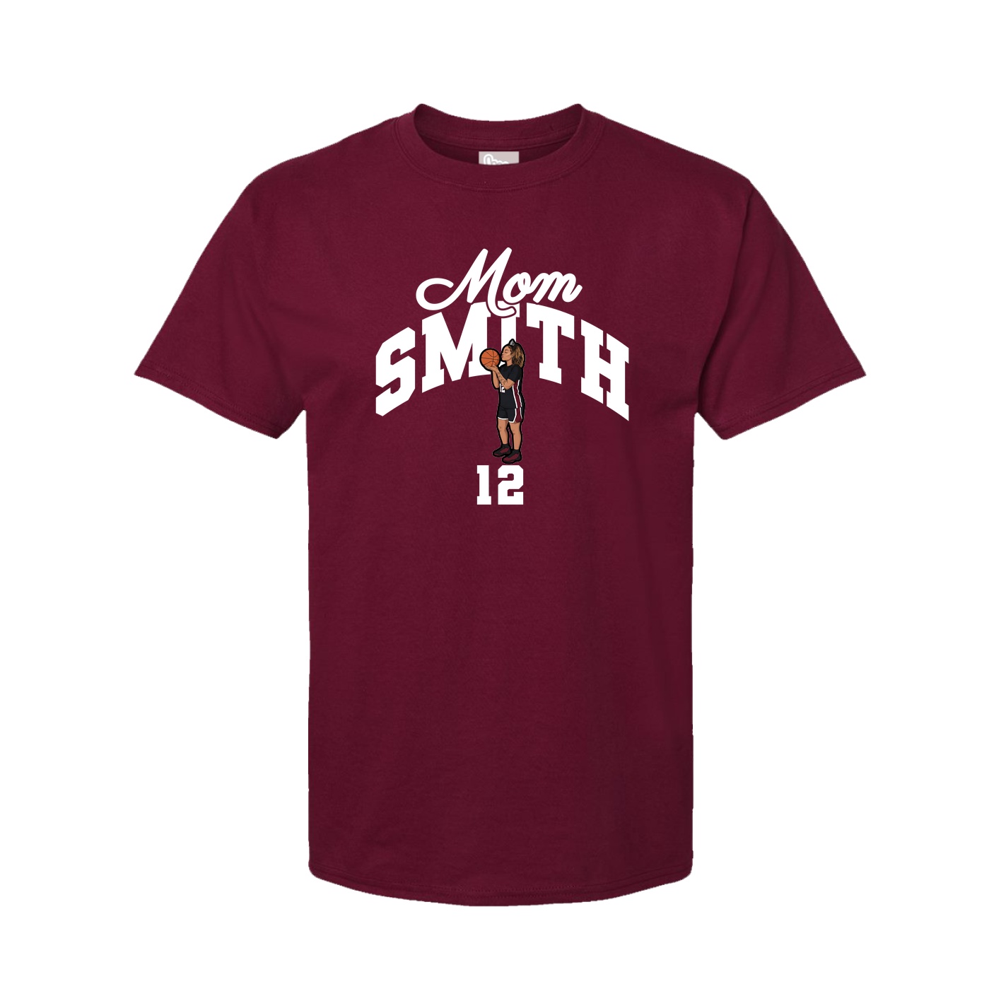 Tee — Mothers Day Arch in Cardinal