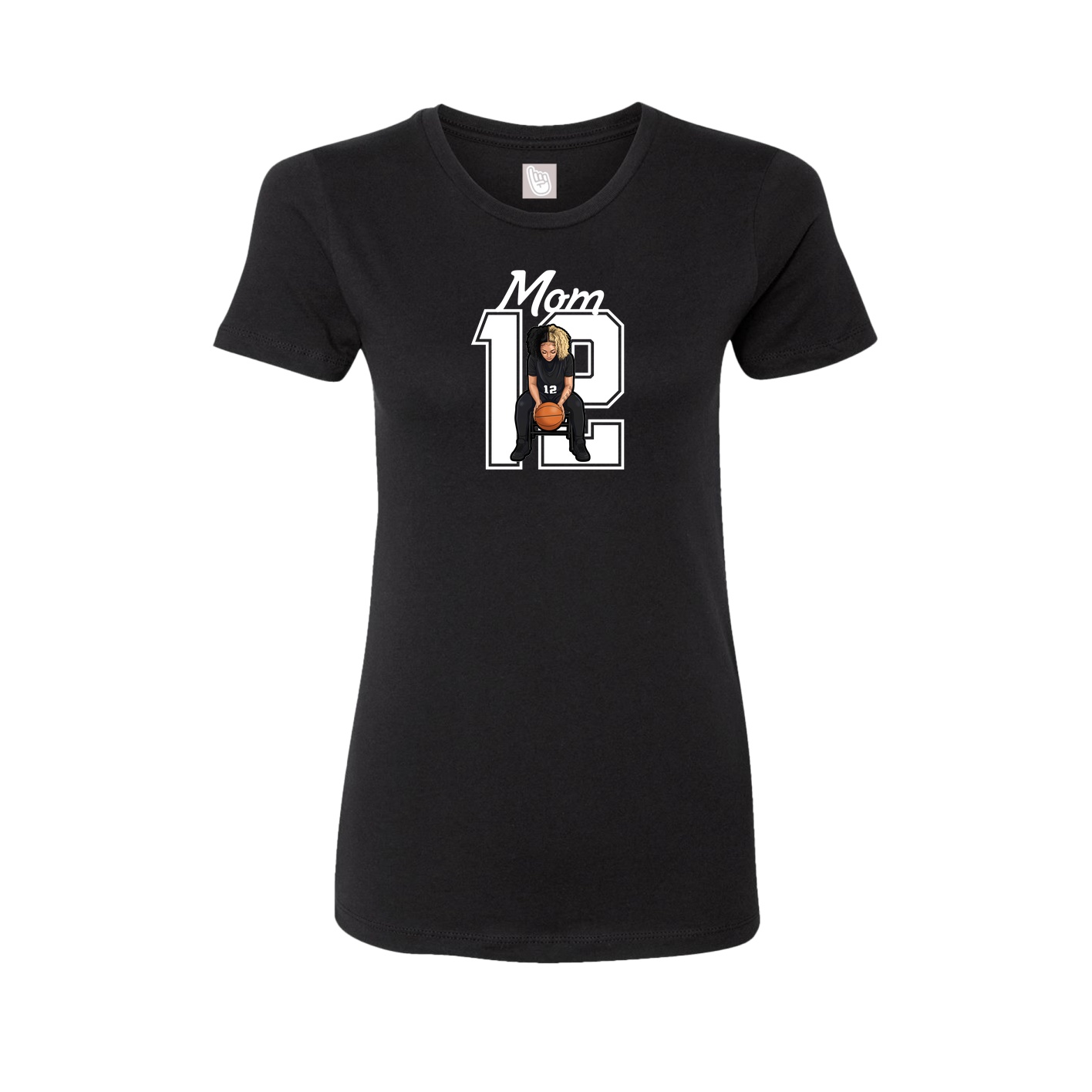 Womens Tee — Mothers Day Shirsey in Black