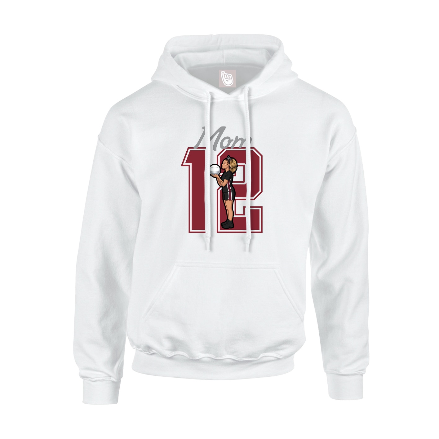 Youth Hoodie — Mothers Day Shirsey in White
