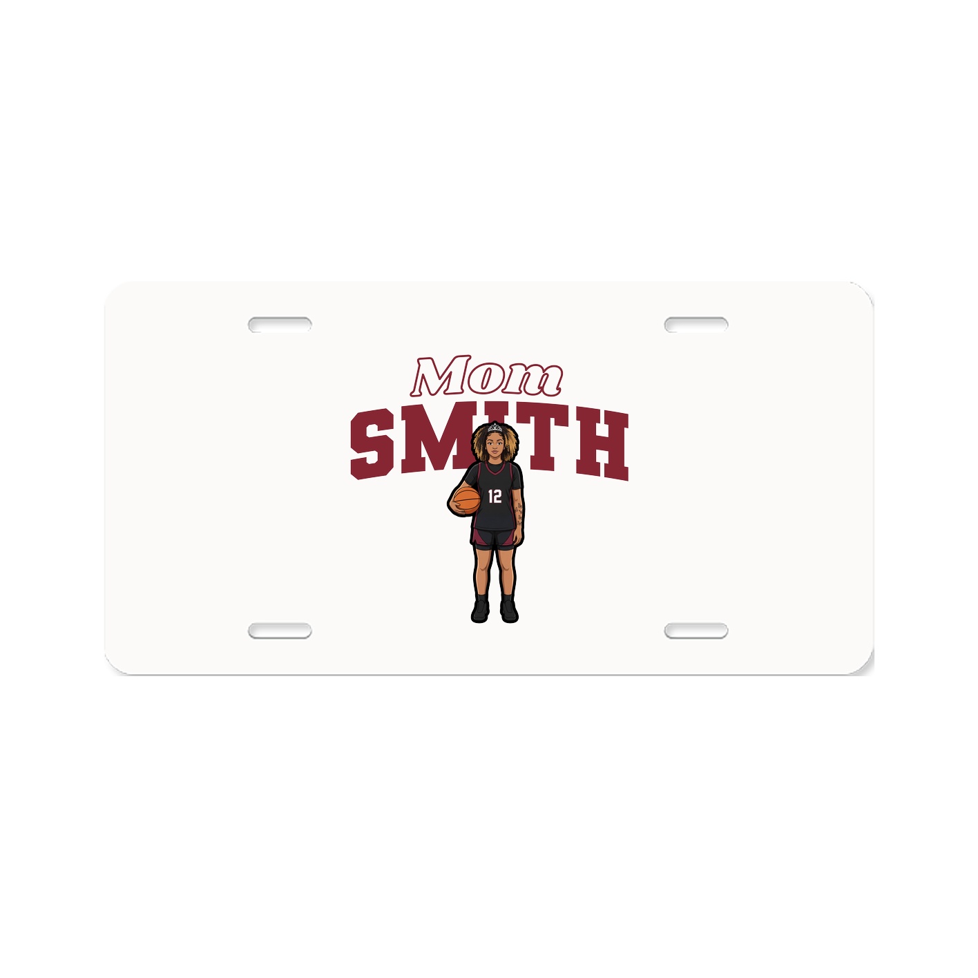 License Plate — Mothers Day Block in Classic