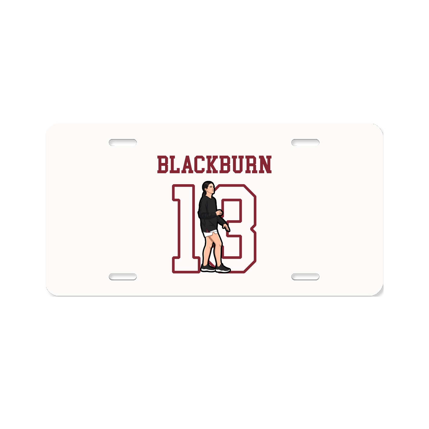 License Plate — Shirsey in Classic