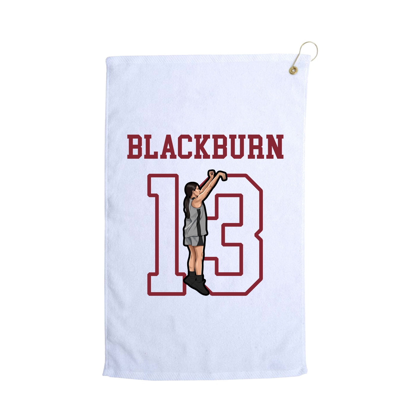Golf Towel — Shirsey in White