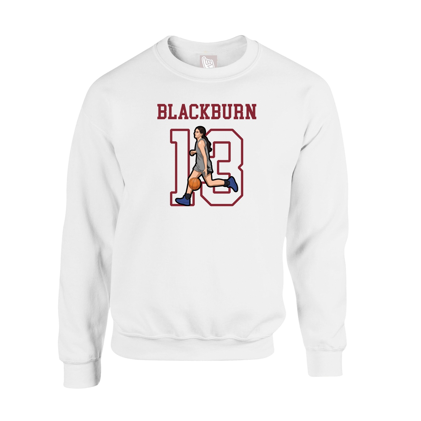 Fleece Crew — Shirsey in White