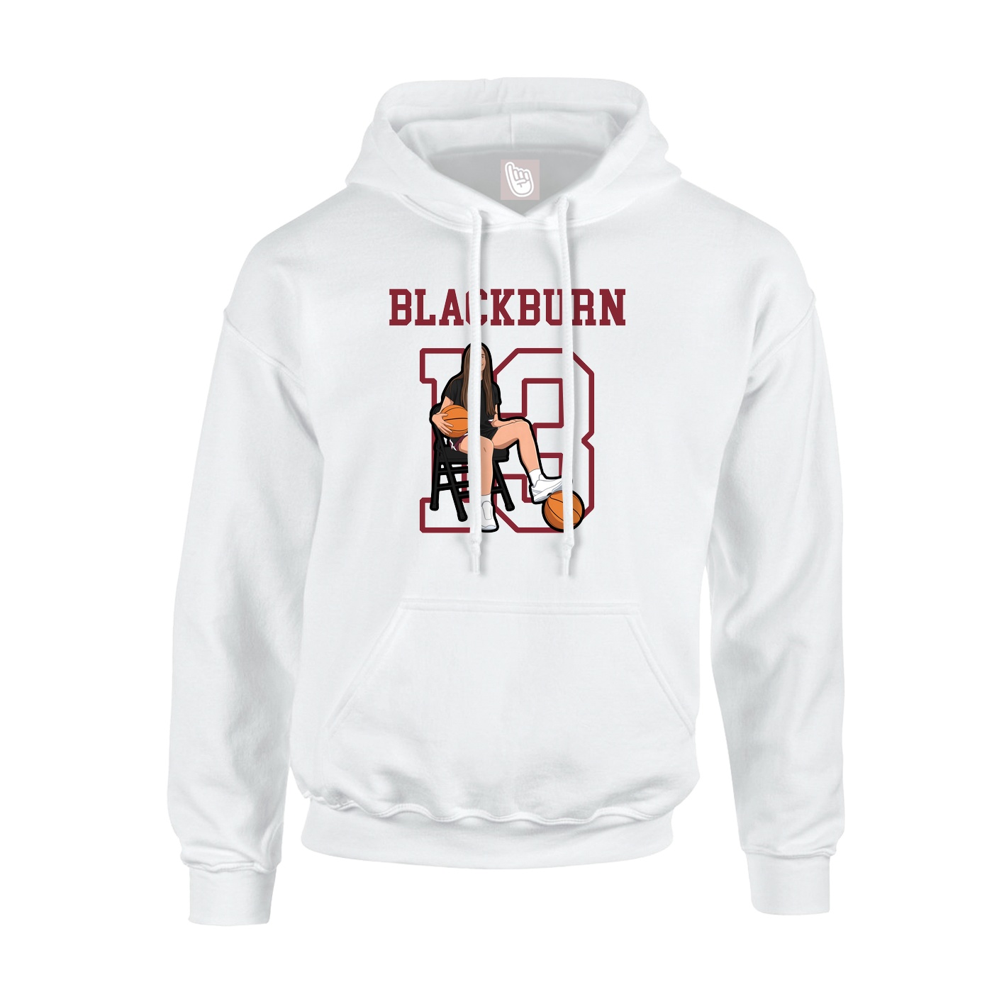 Youth Hoodie — Shirsey in White