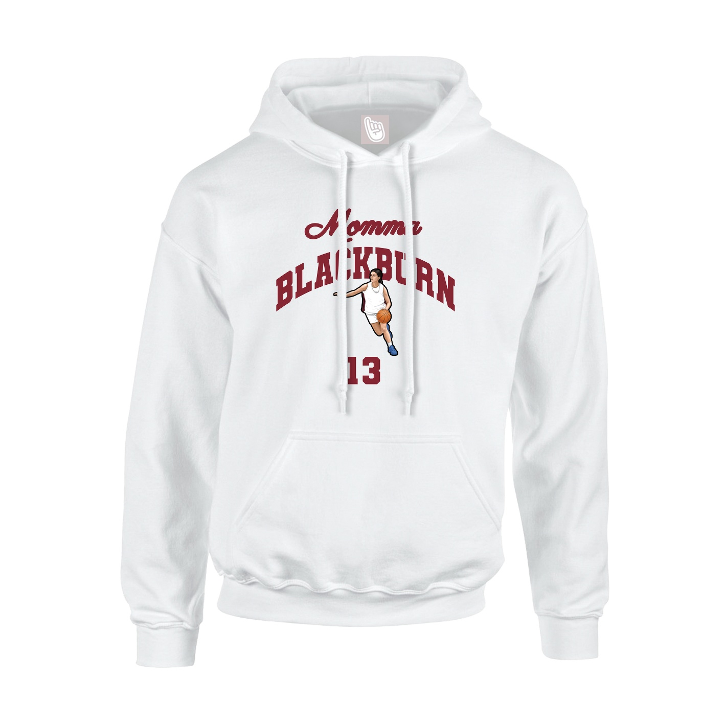 Hoodie — Mothers Day Arch in White