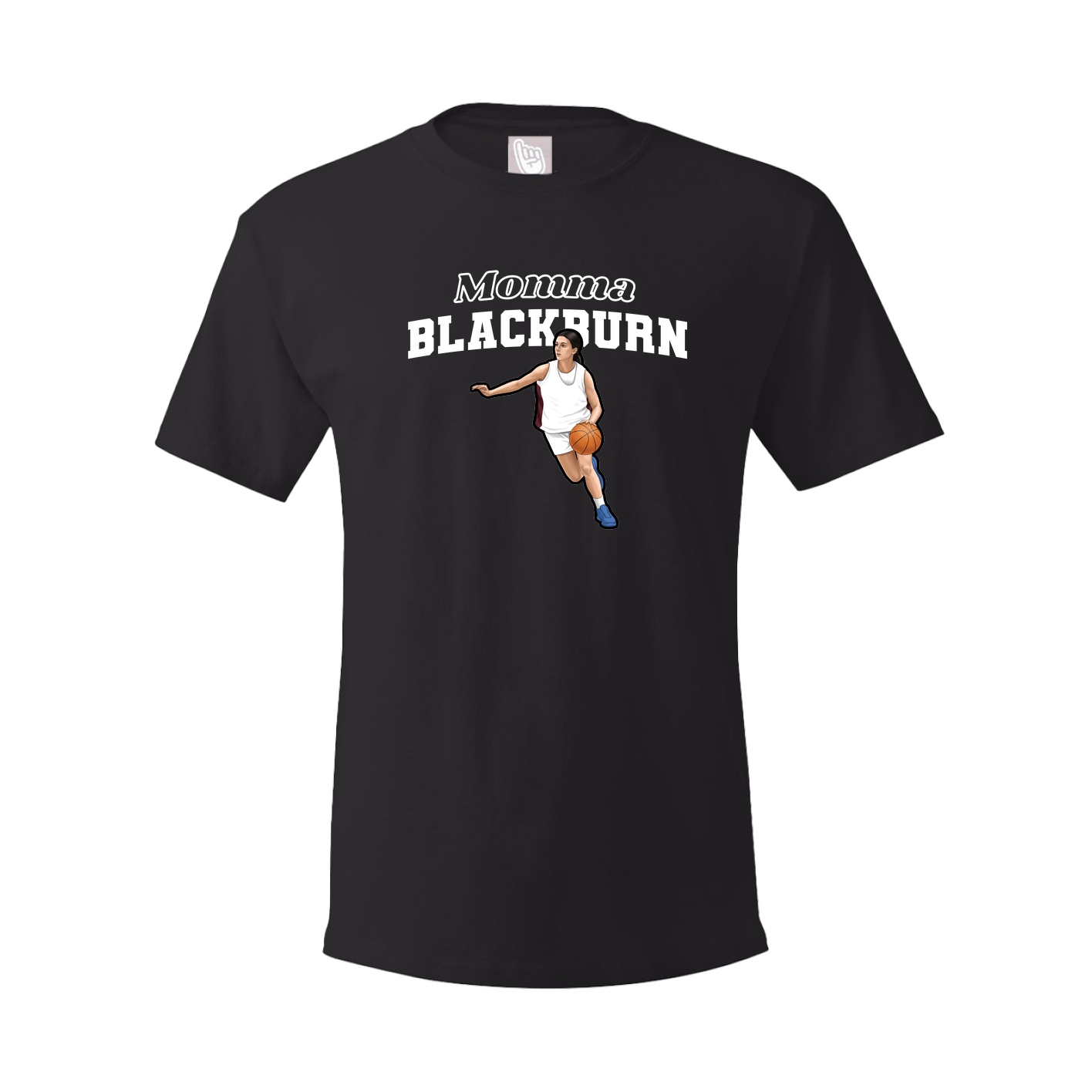 Tee — Mothers Day Block in Black