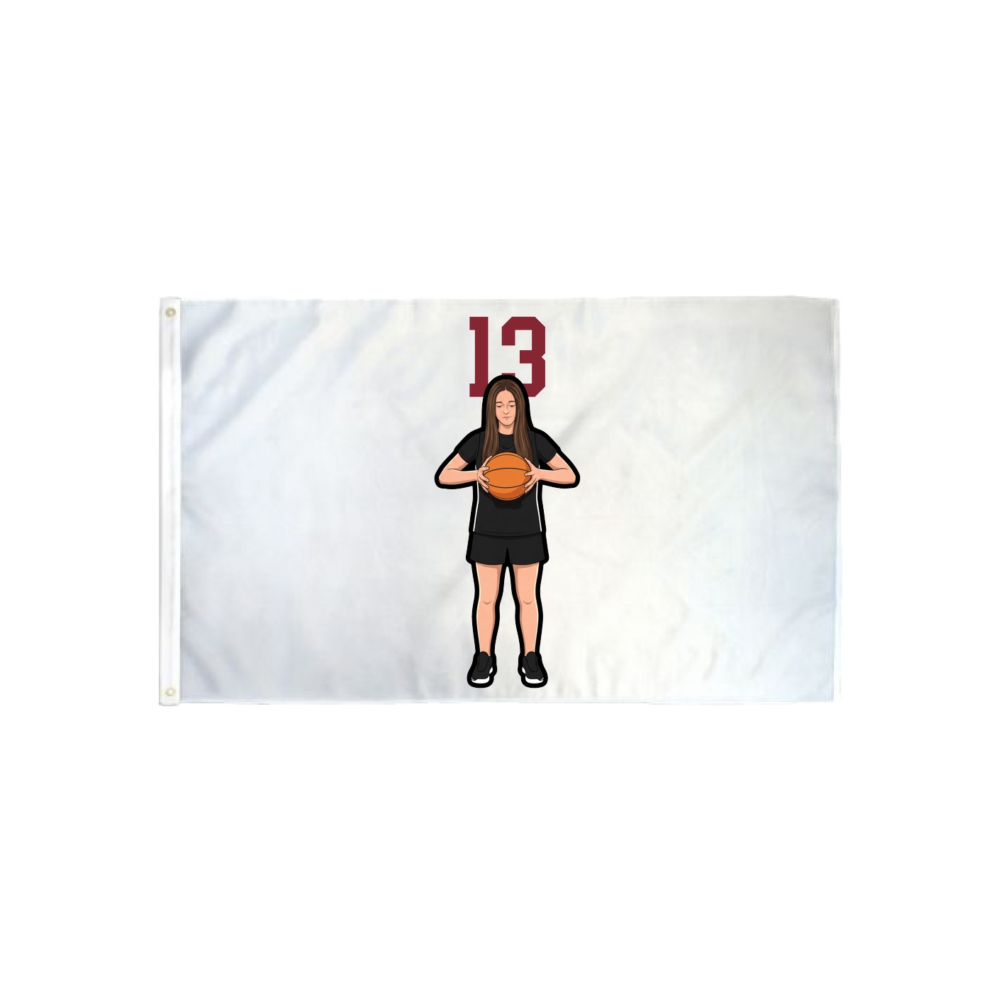 3x5 Flag — Number Top in Classic