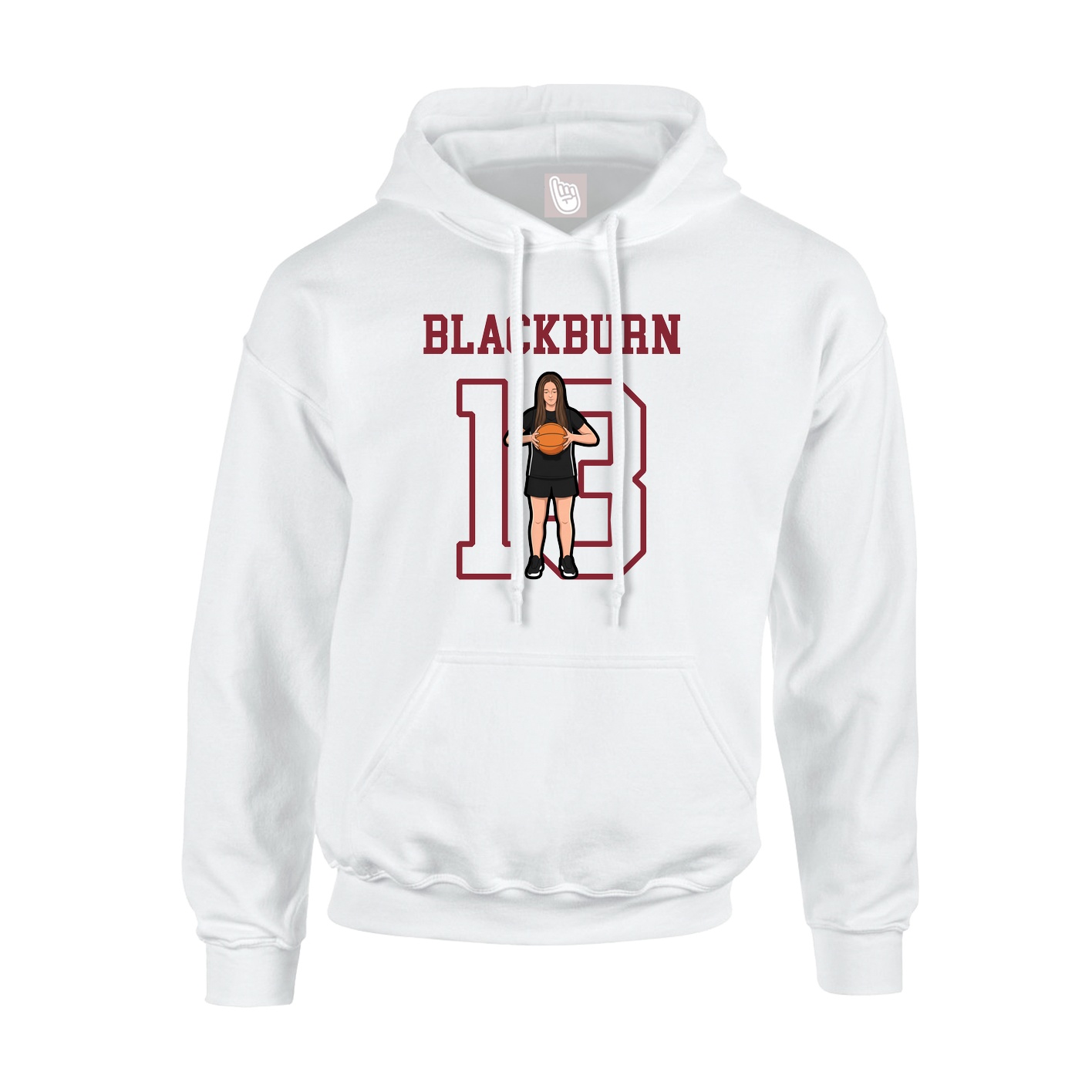 Youth Hoodie — Shirsey in White