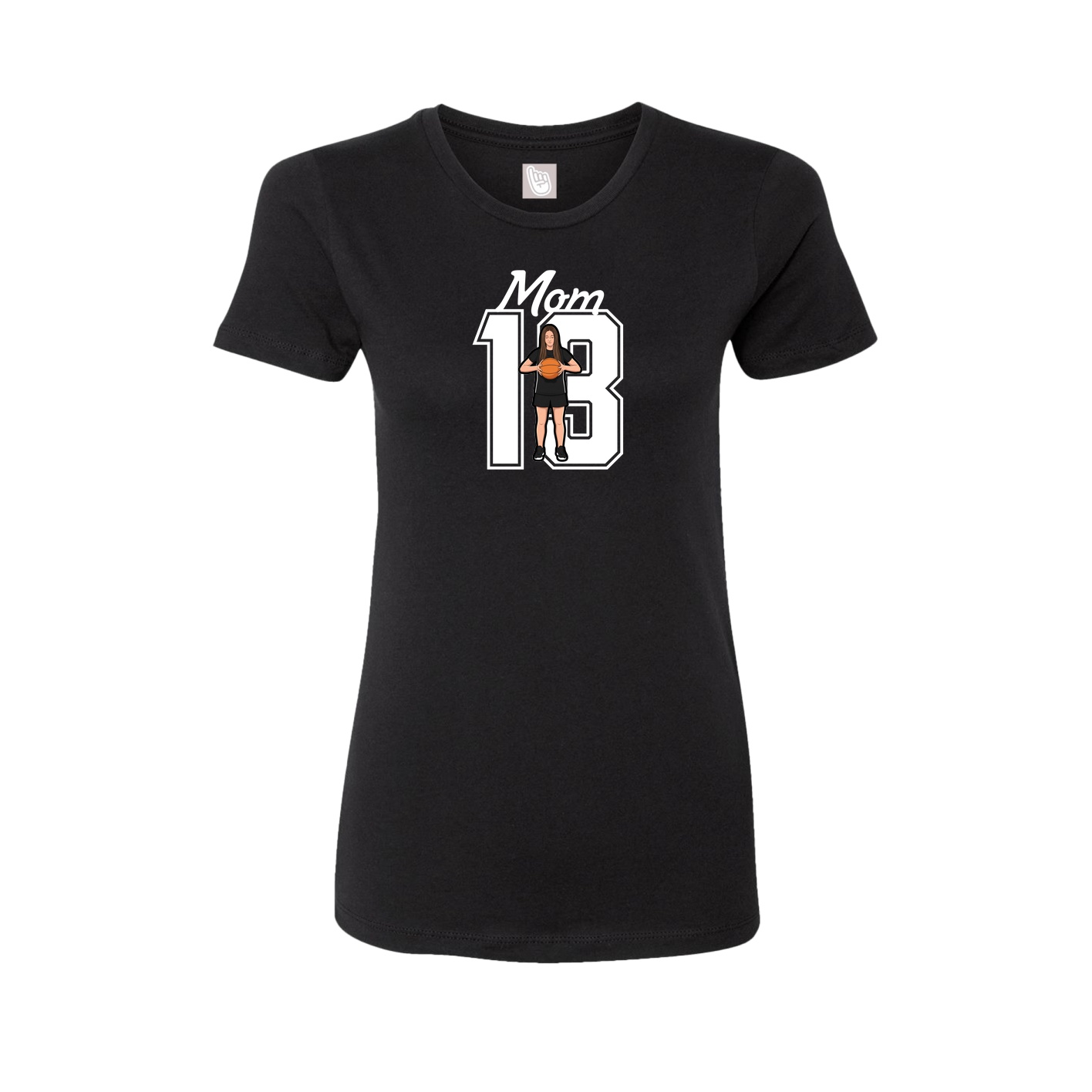 Womens Tee — Mothers Day Shirsey in Black