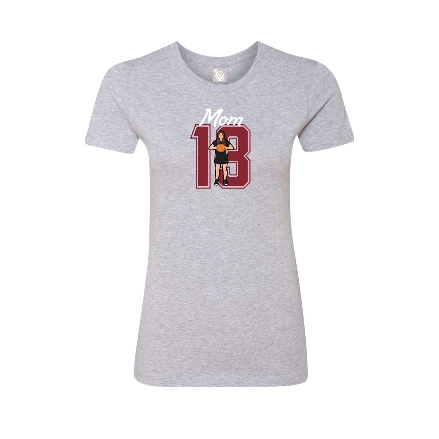 Womens Tee — Mothers Day Shirsey in Grey