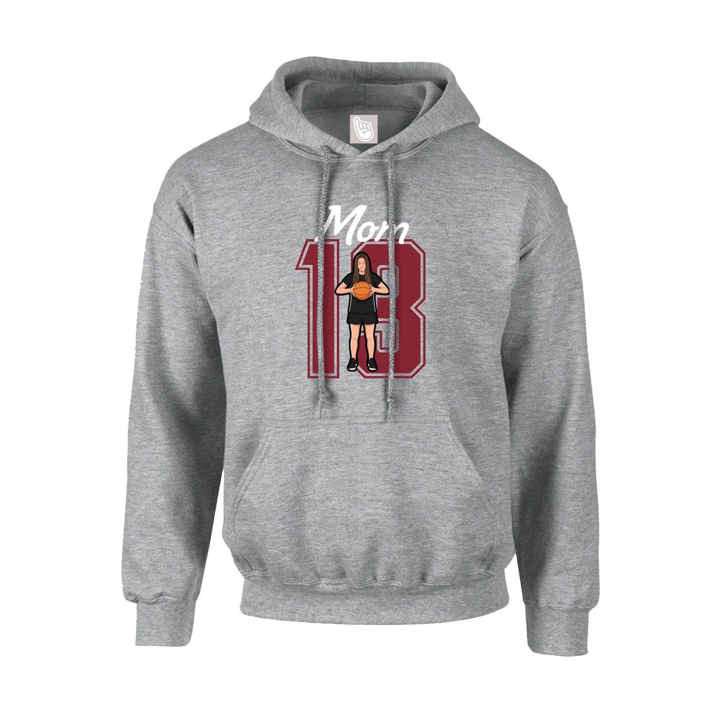 Youth Hoodie — Mothers Day Shirsey in Grey