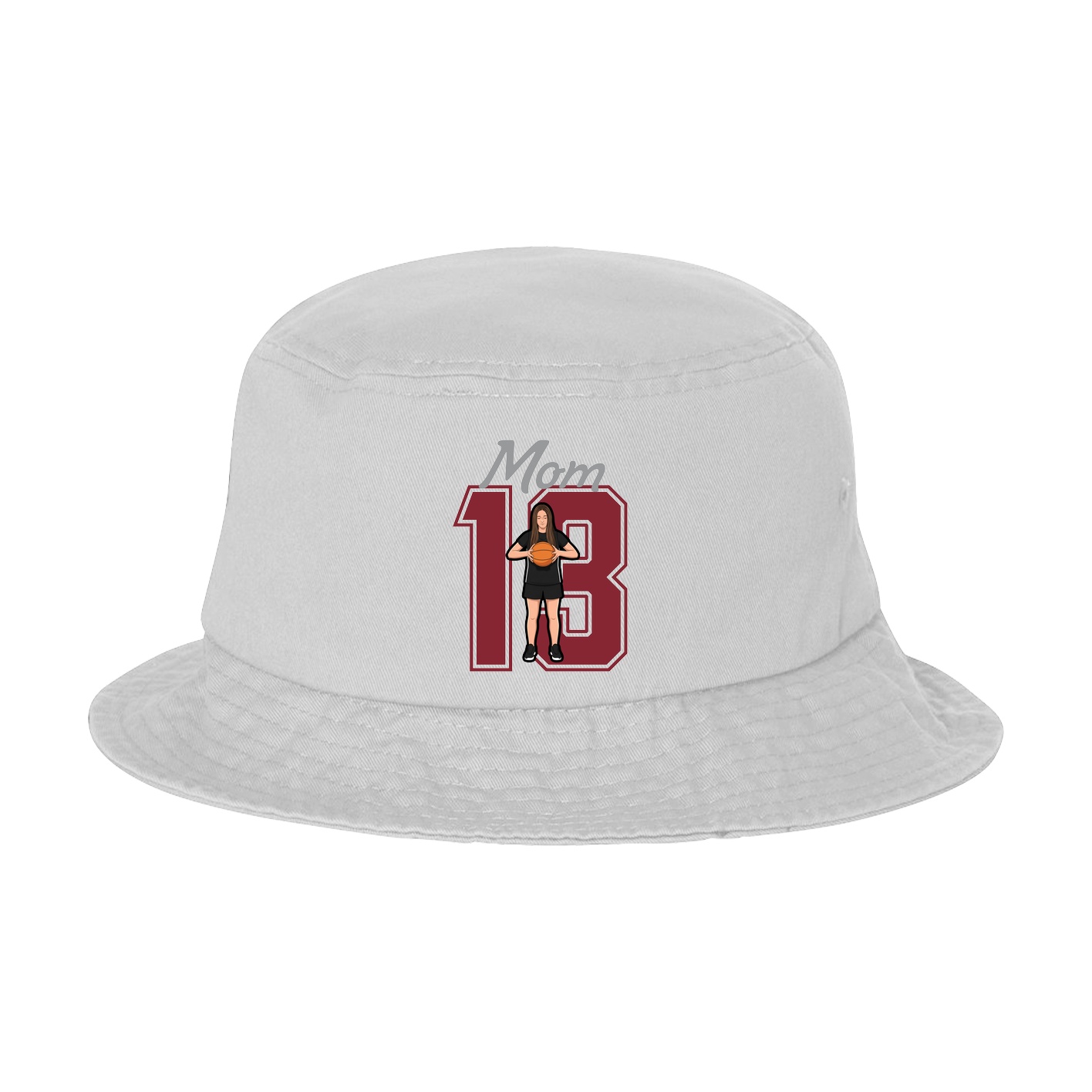 Bucket Cap — Mothers Day Shirsey in White