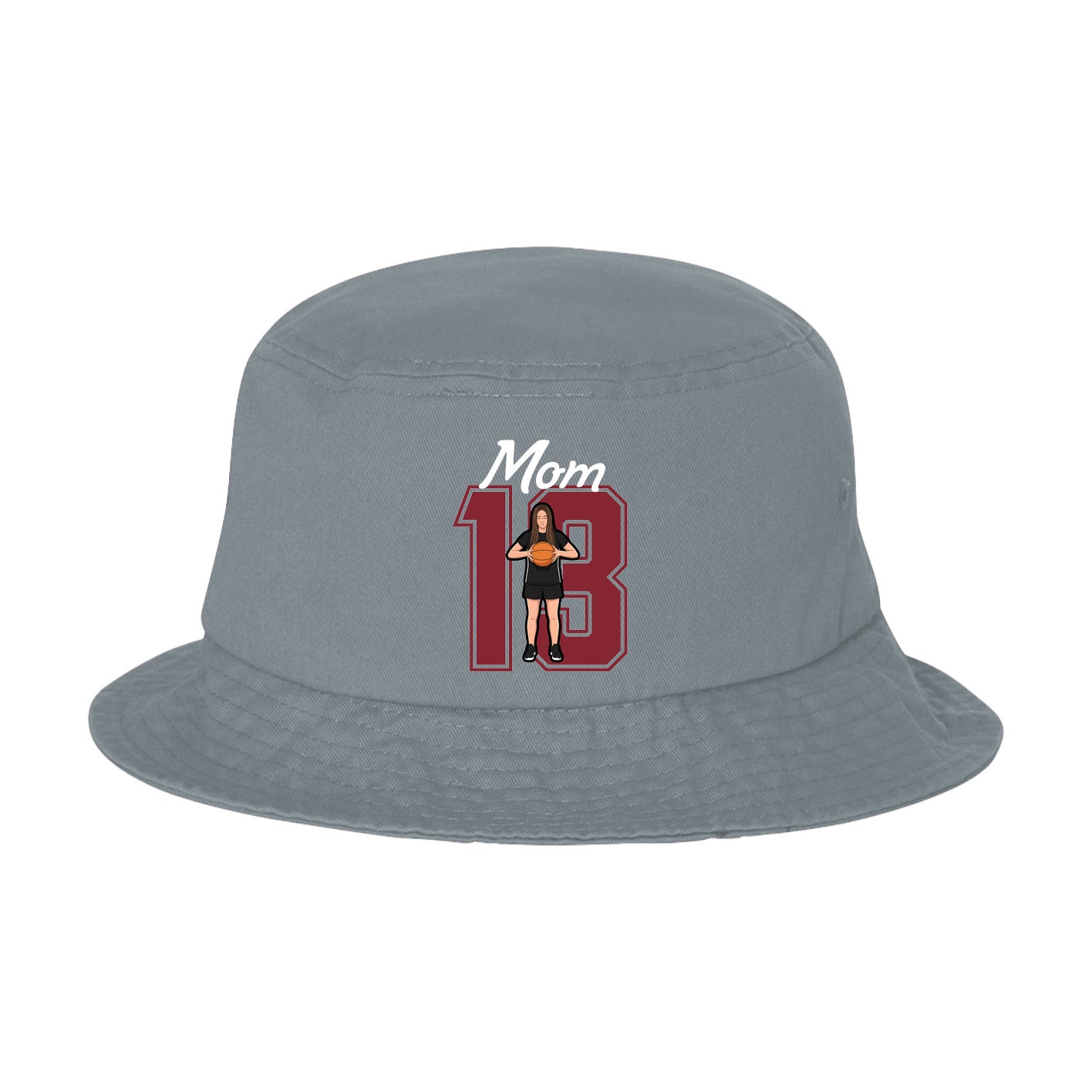 Bucket Cap — Mothers Day Shirsey in Grey