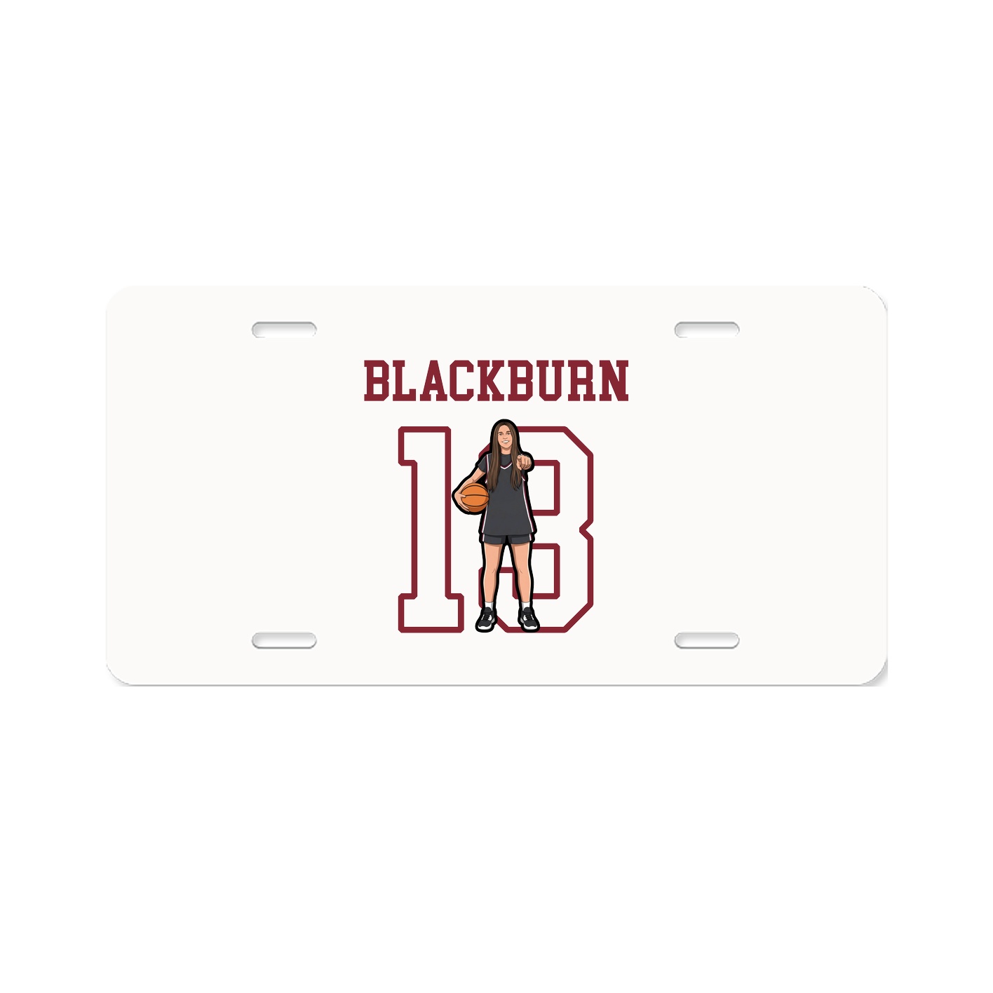 Aluminum License Plate