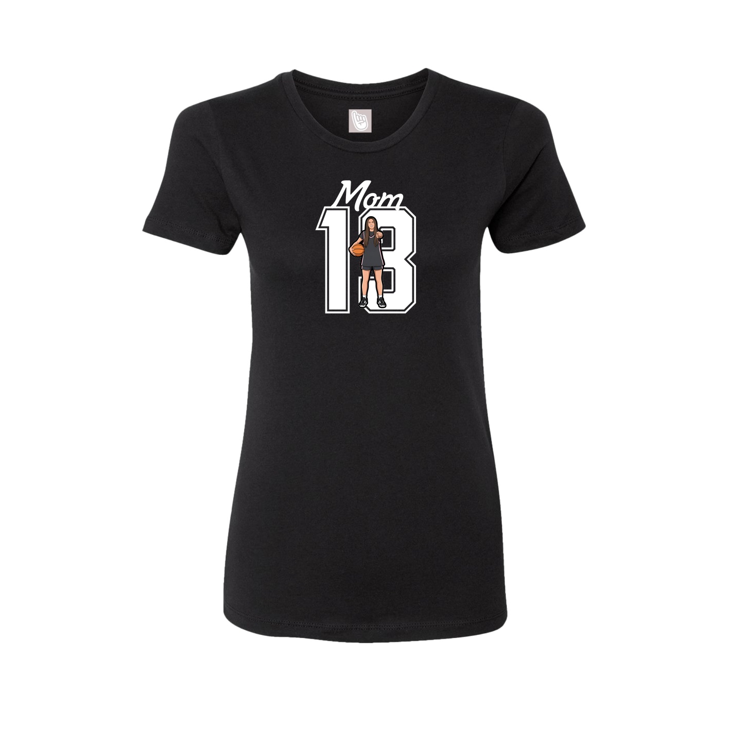 Womens Tee — Mothers Day Shirsey in Black