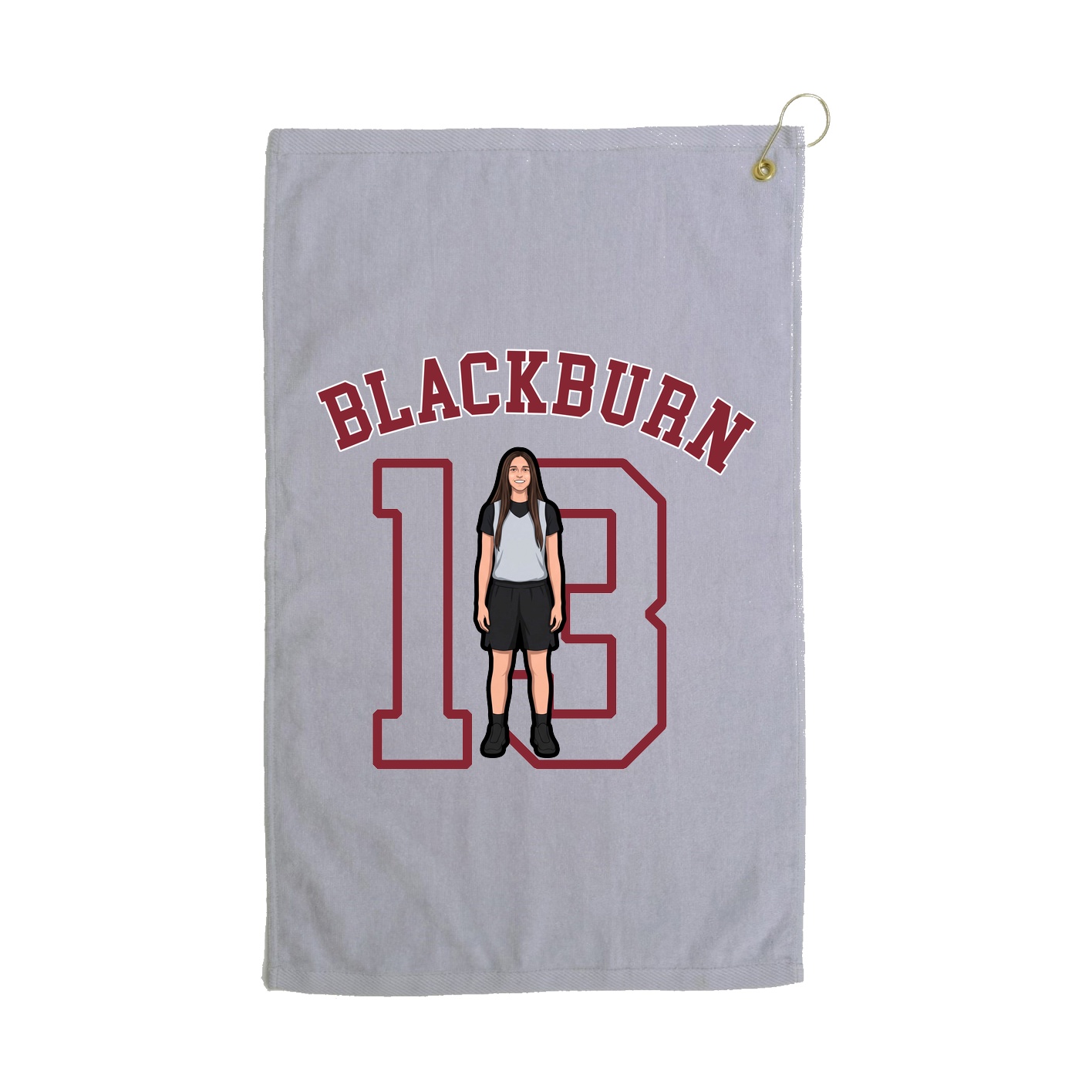 Golf Towel — Shirsey Arch in Grey