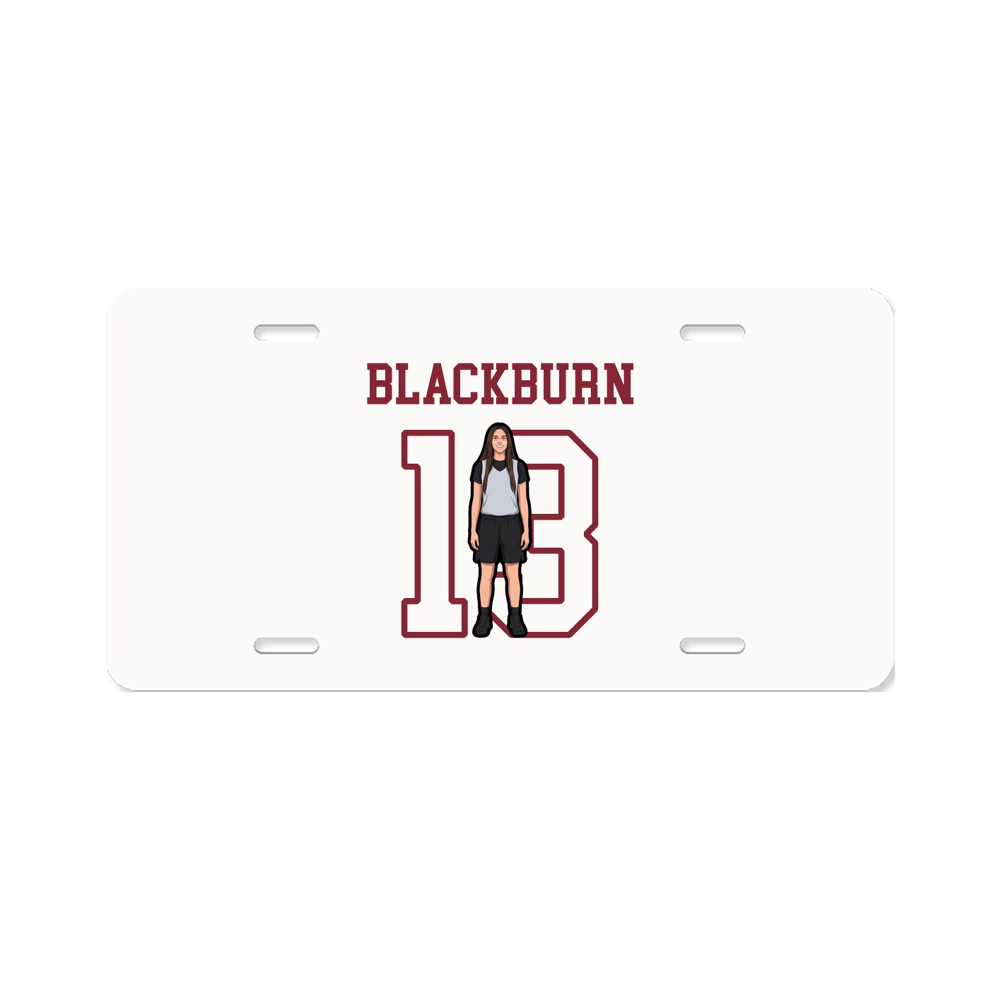 License Plate — Shirsey in Classic