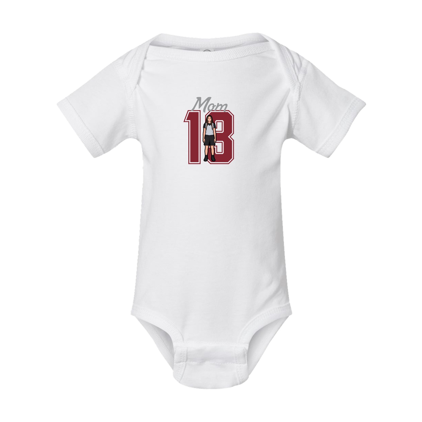 Baby Onesie — Mothers Day Shirsey in White