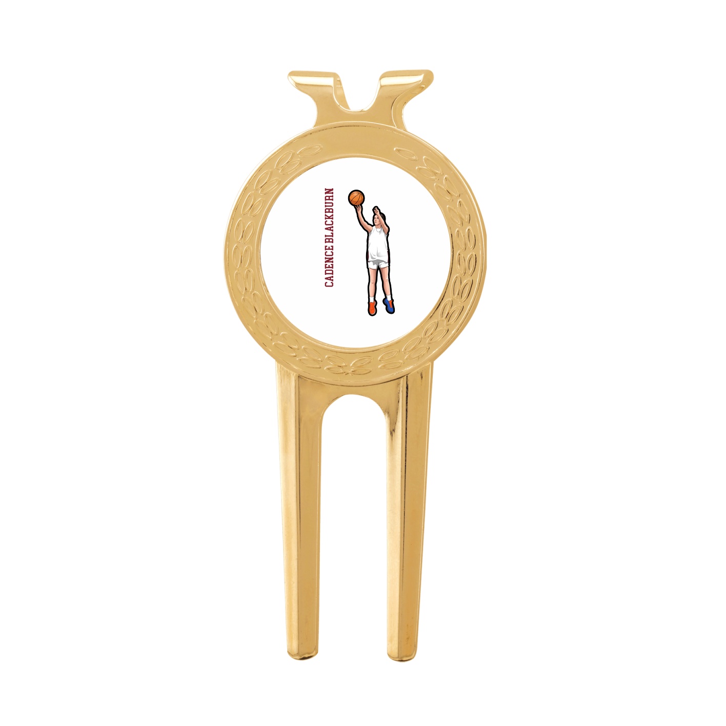 Divot Tool with Ball Marker — Name Vertical in Classic