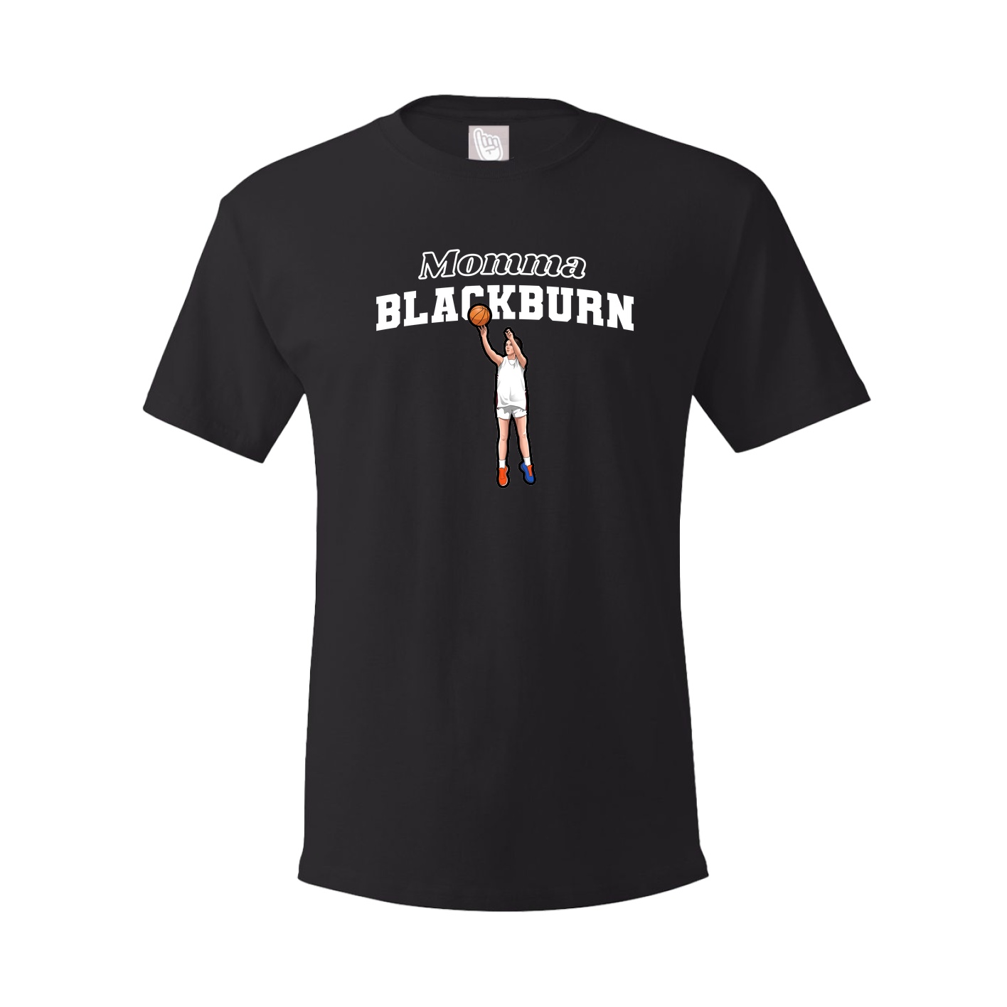 Youth Tee — Mothers Day Block in Black