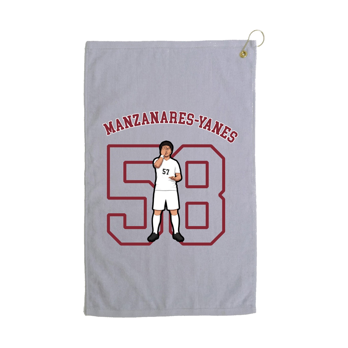 Golf Towel — Shirsey Arch in Grey