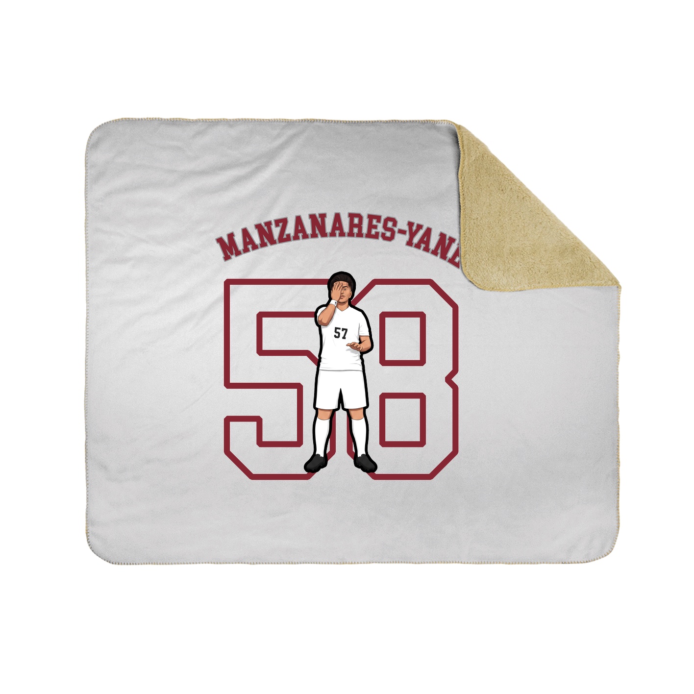 Throw Blanket — Shirsey Arch in White