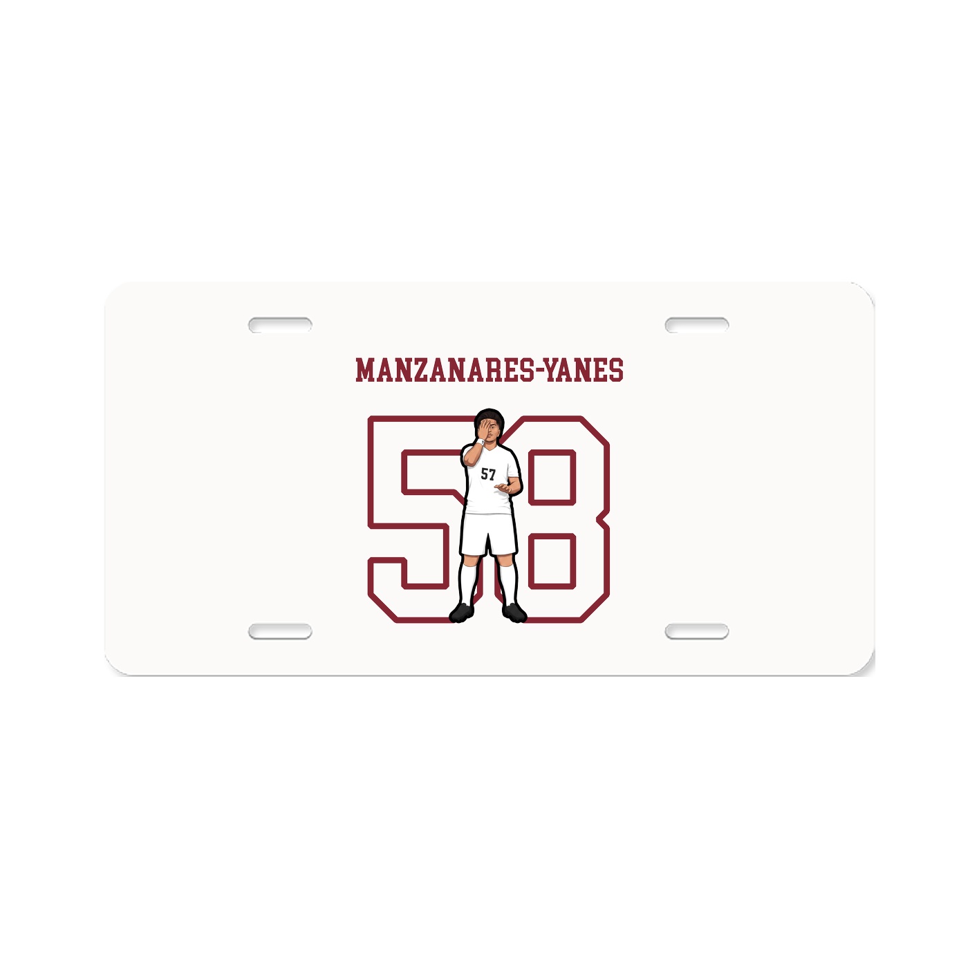 License Plate — Shirsey in Classic