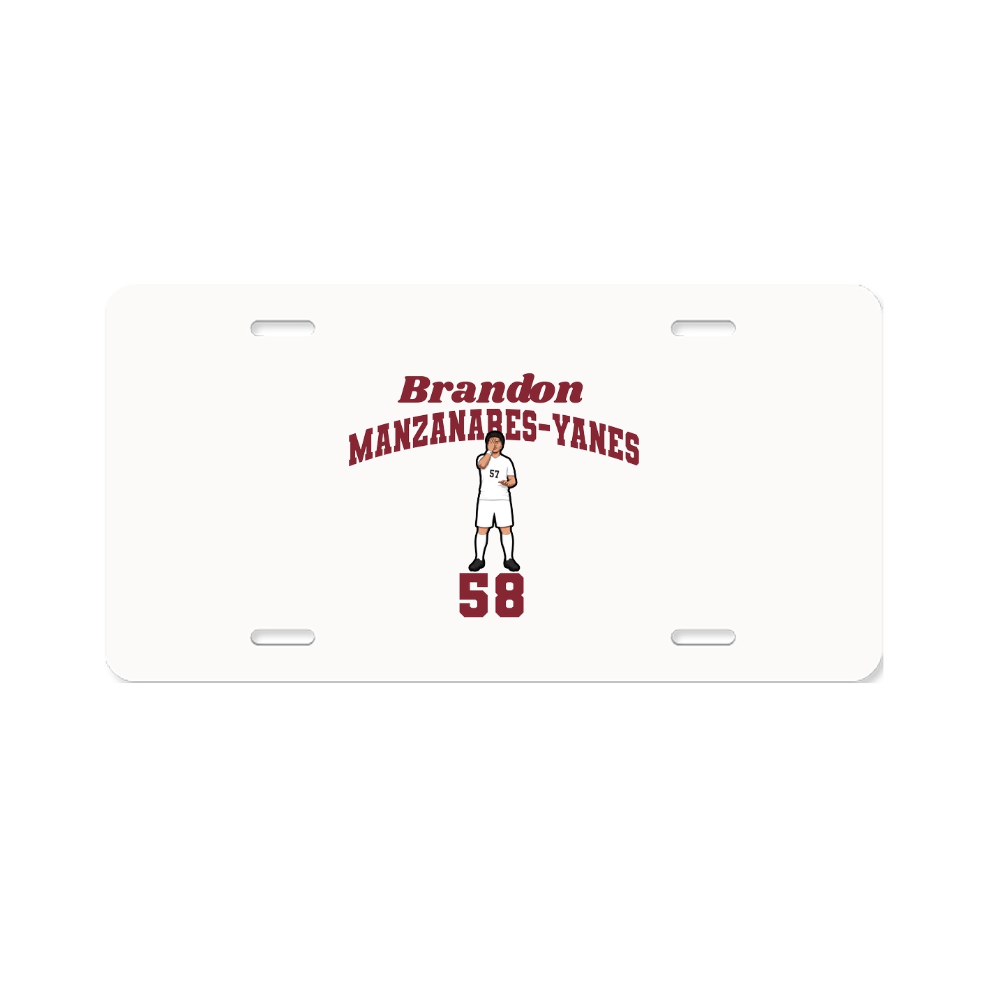 License Plate — Signature Arch in Classic