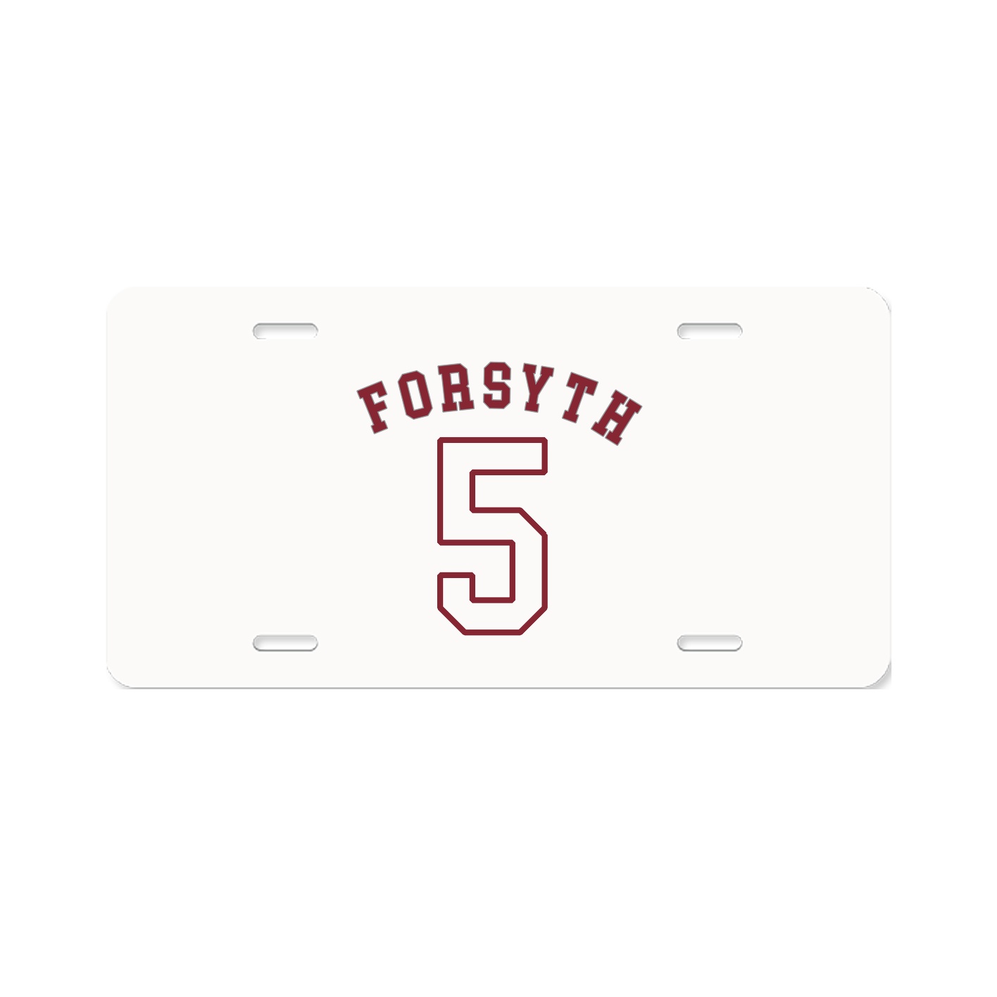 License Plate — Shirsey Arch in Classic