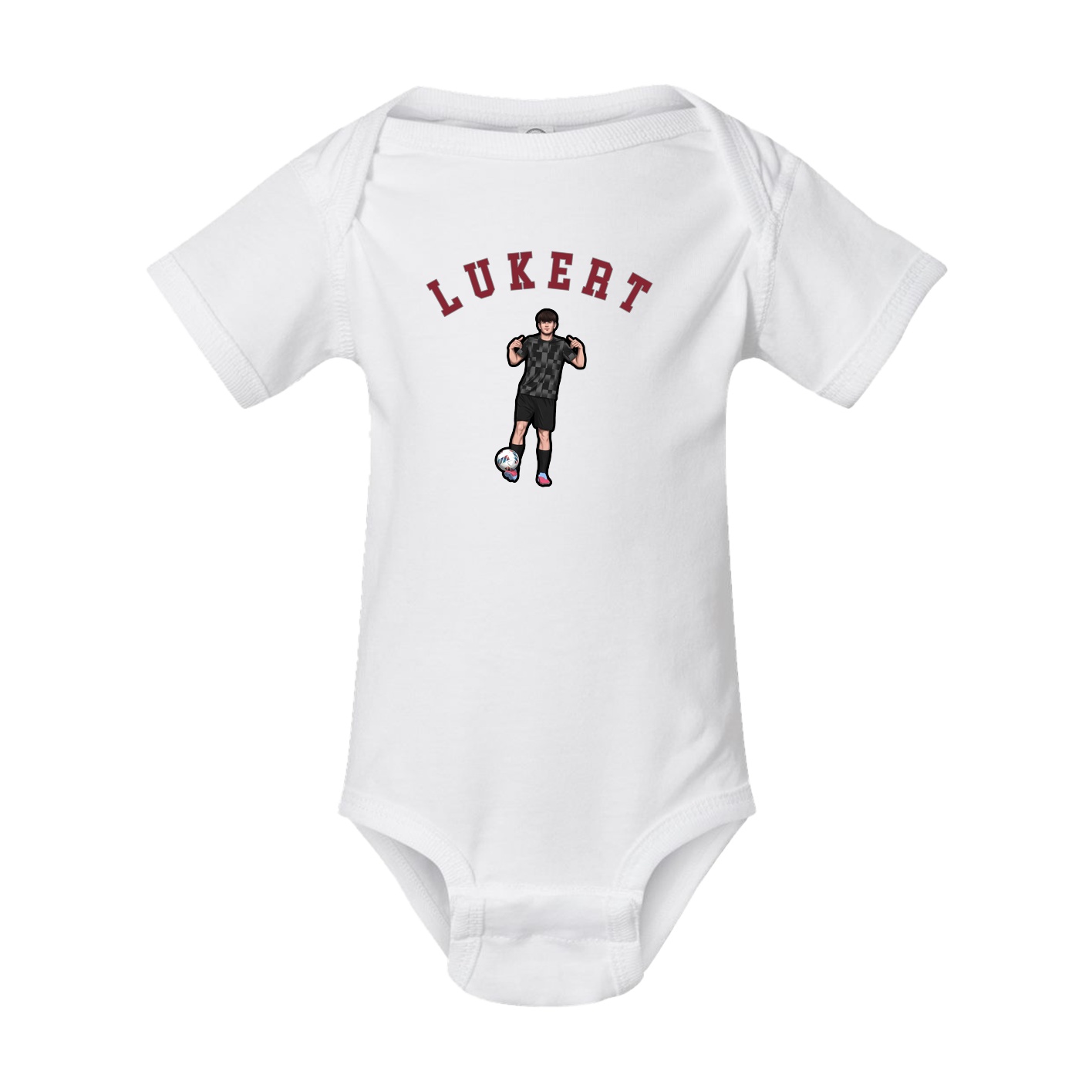 Baby Onesie — Shirsey Arch in White