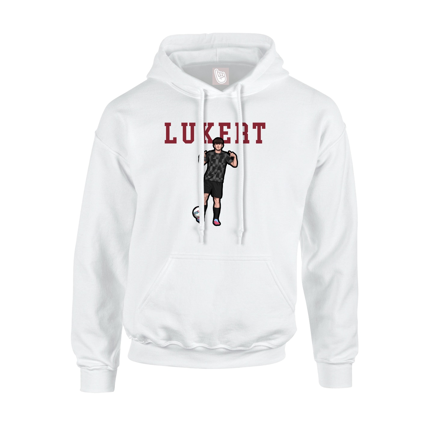 Hoodie — Shirsey in White