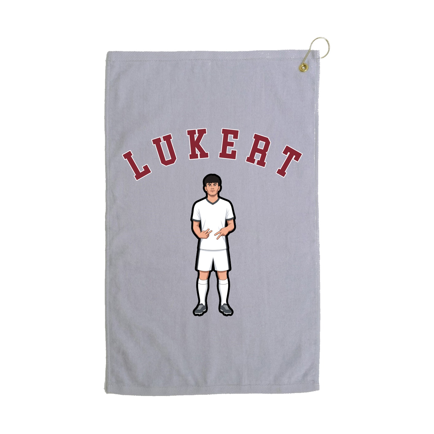 Golf Towel — Shirsey Arch in Grey