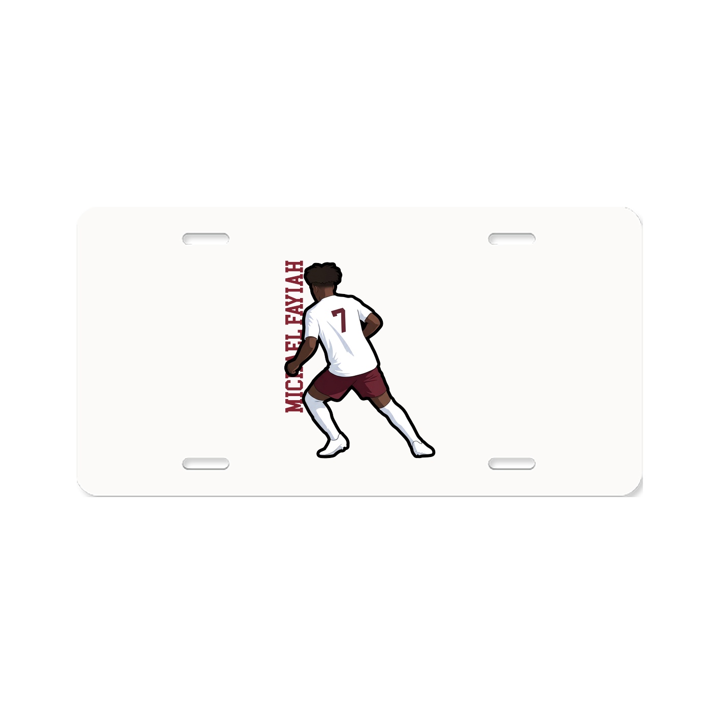 Aluminum License Plate