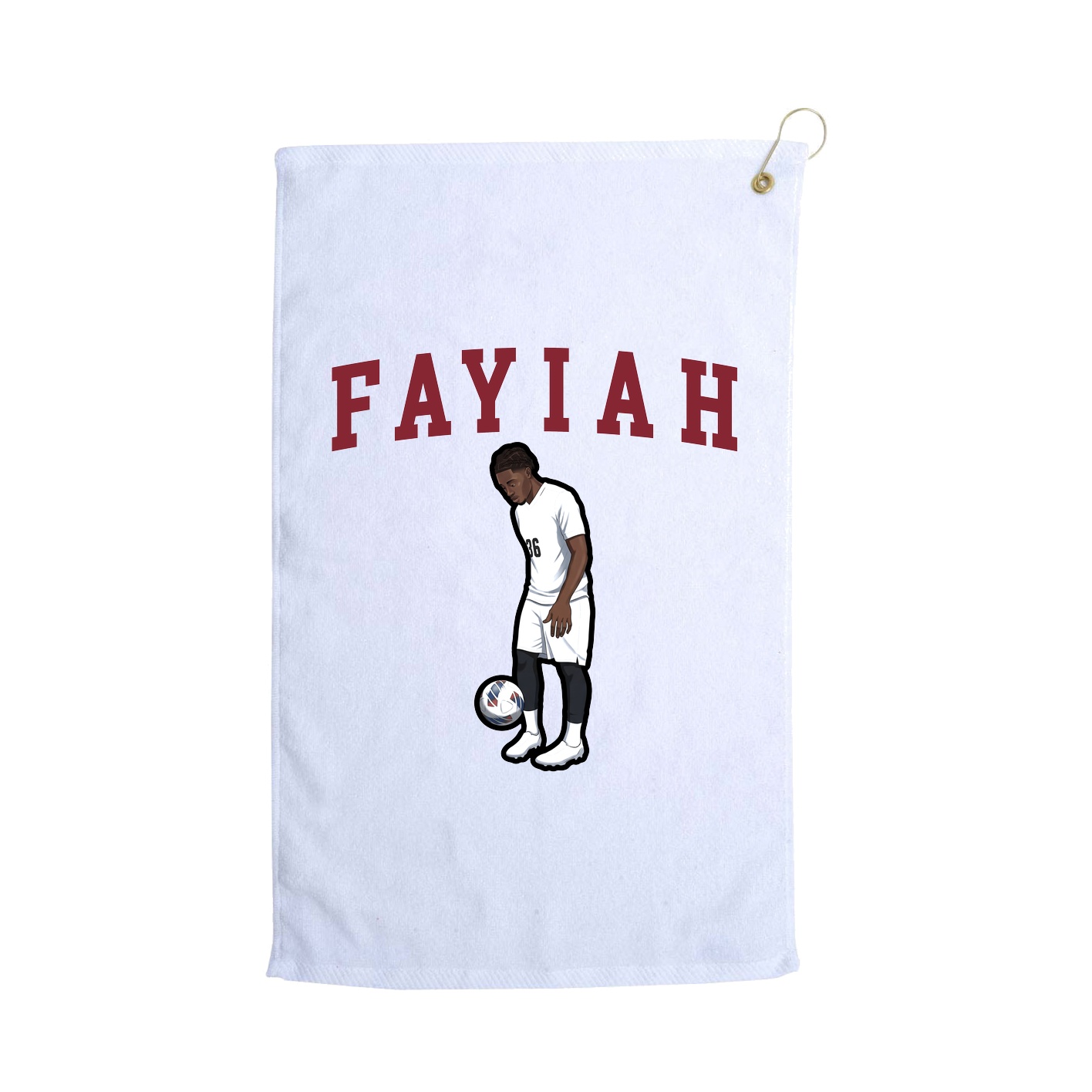 Golf Towel — Shirsey in White