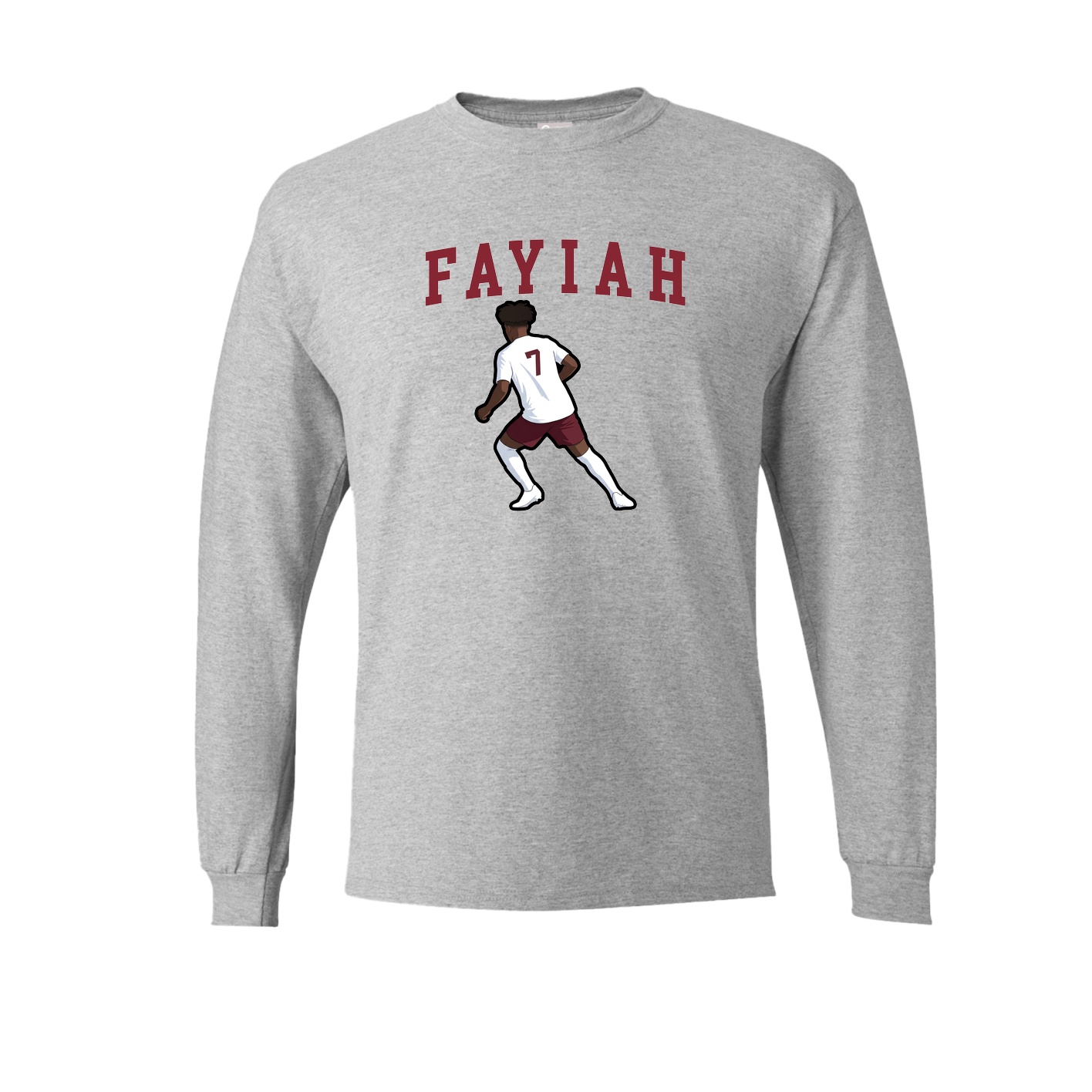 Long Sleeve Tee — Shirsey in Grey