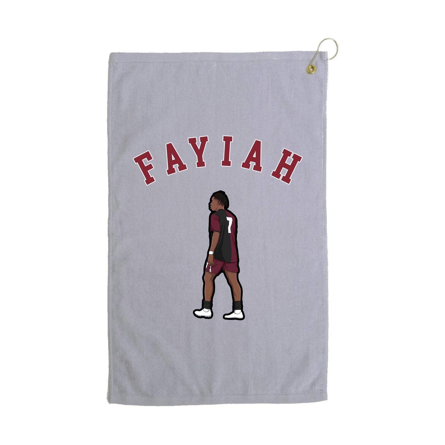 Golf Towel — Shirsey Arch in Grey