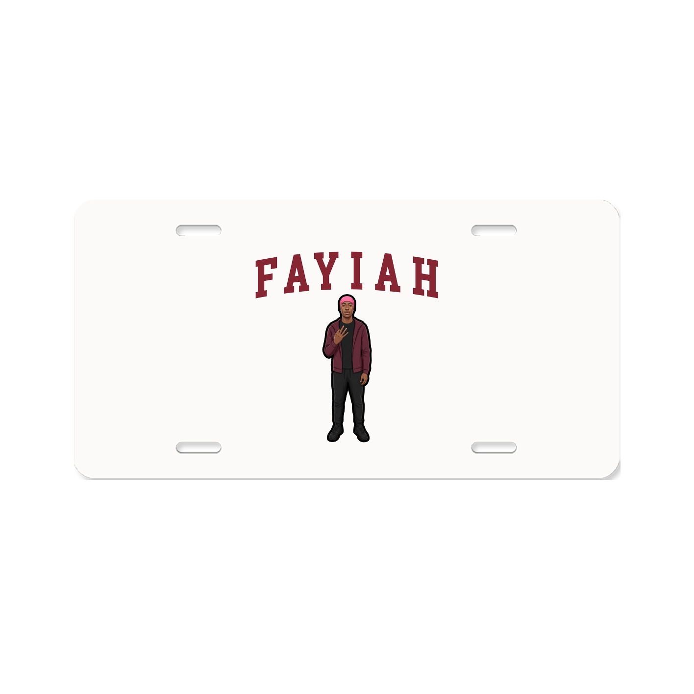 License Plate — Shirsey in Classic