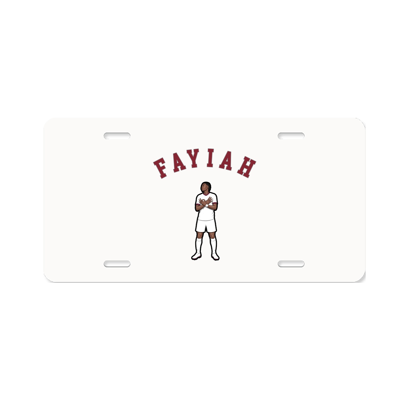 License Plate — Shirsey Arch in Classic