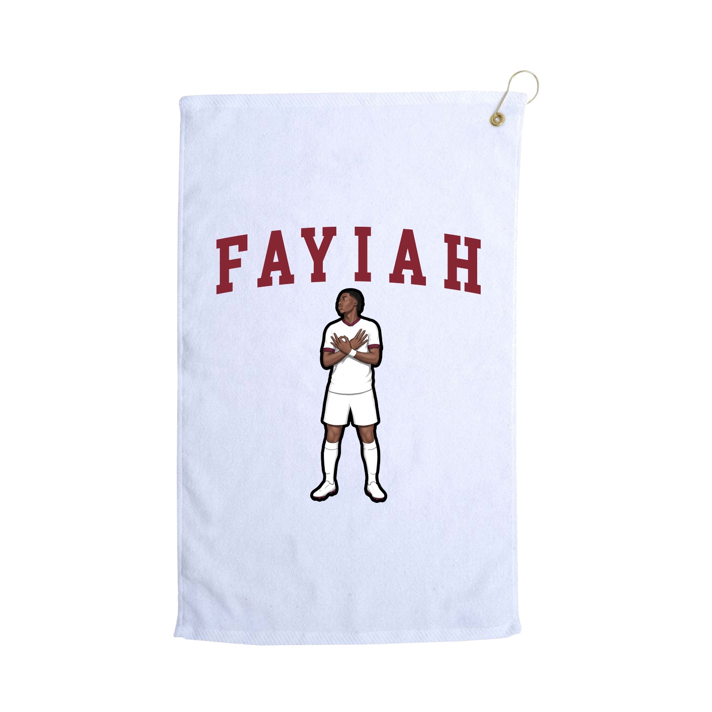 Golf Towel — Shirsey in White