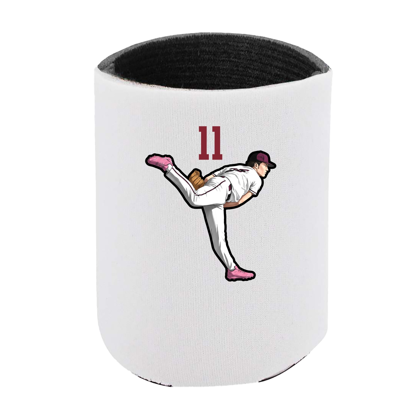 Can Holder — Number Top in White