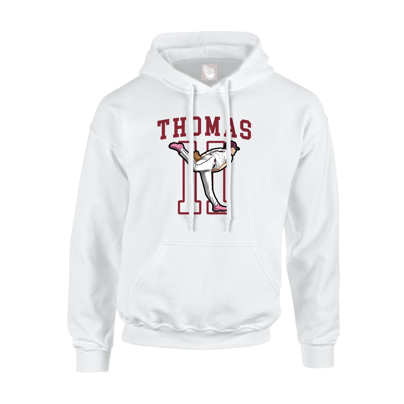 Youth Hoodie — Shirsey in White