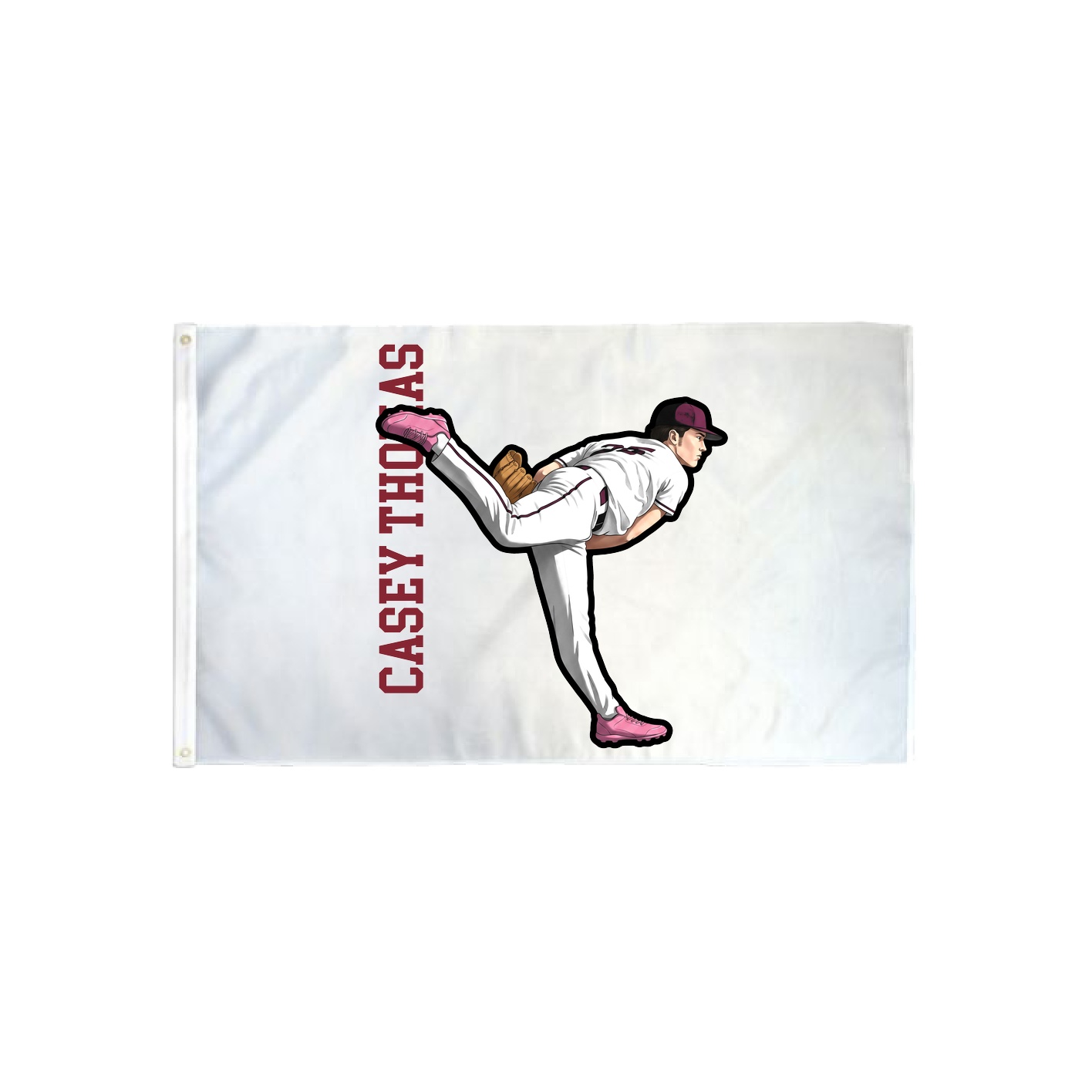 3x5 Flag — Name Vertical in Classic