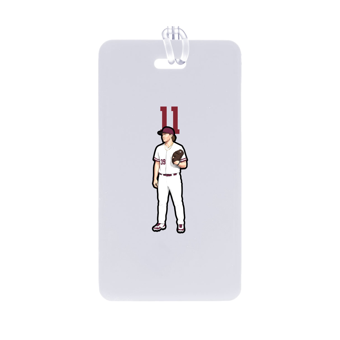 Bag Tag — Number Top in Classic