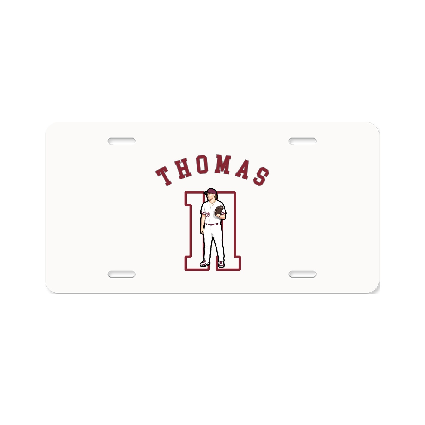 License Plate — Shirsey Arch in Classic