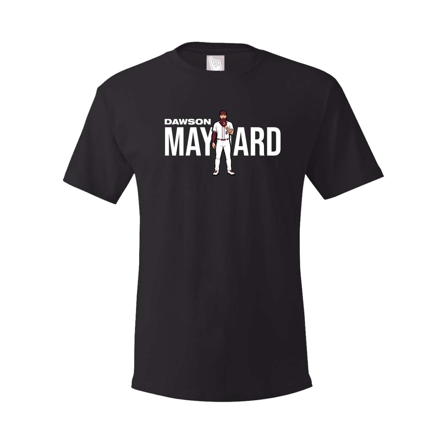 Tee — Player Name in Black