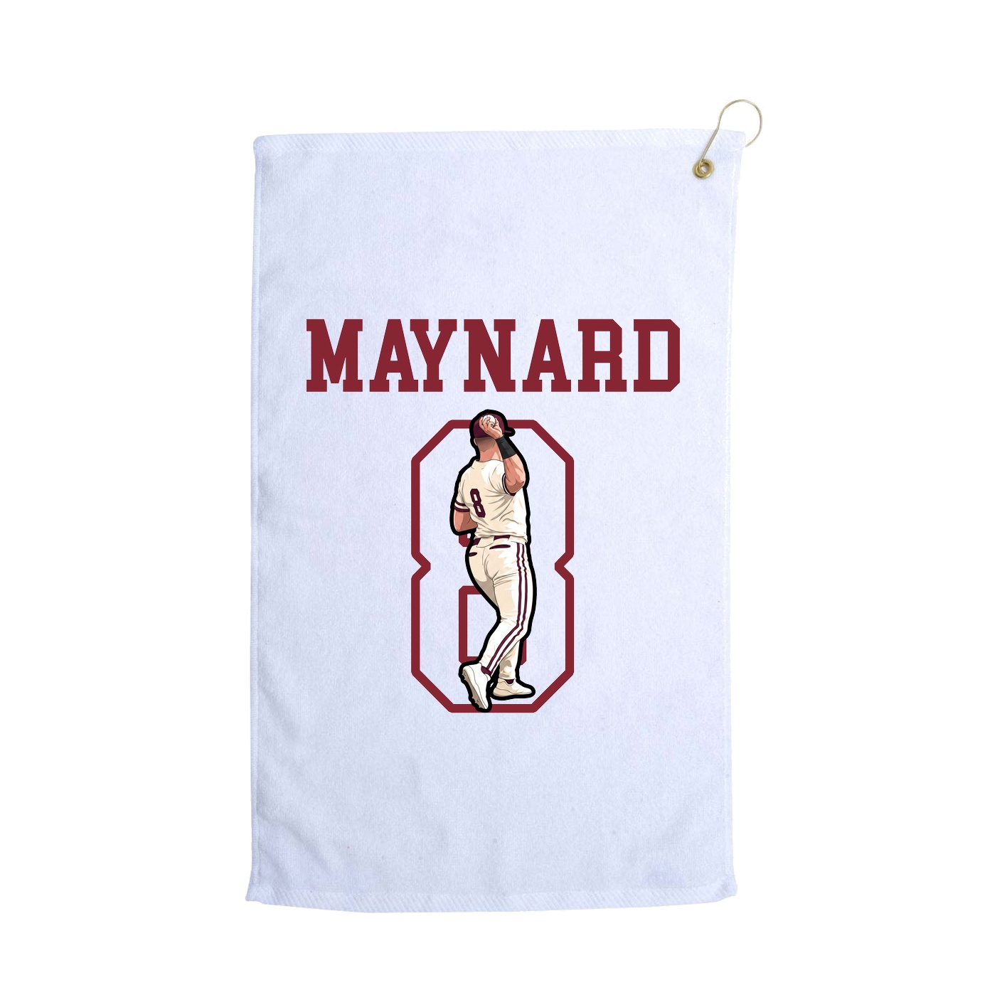 Golf Towel — Shirsey in White